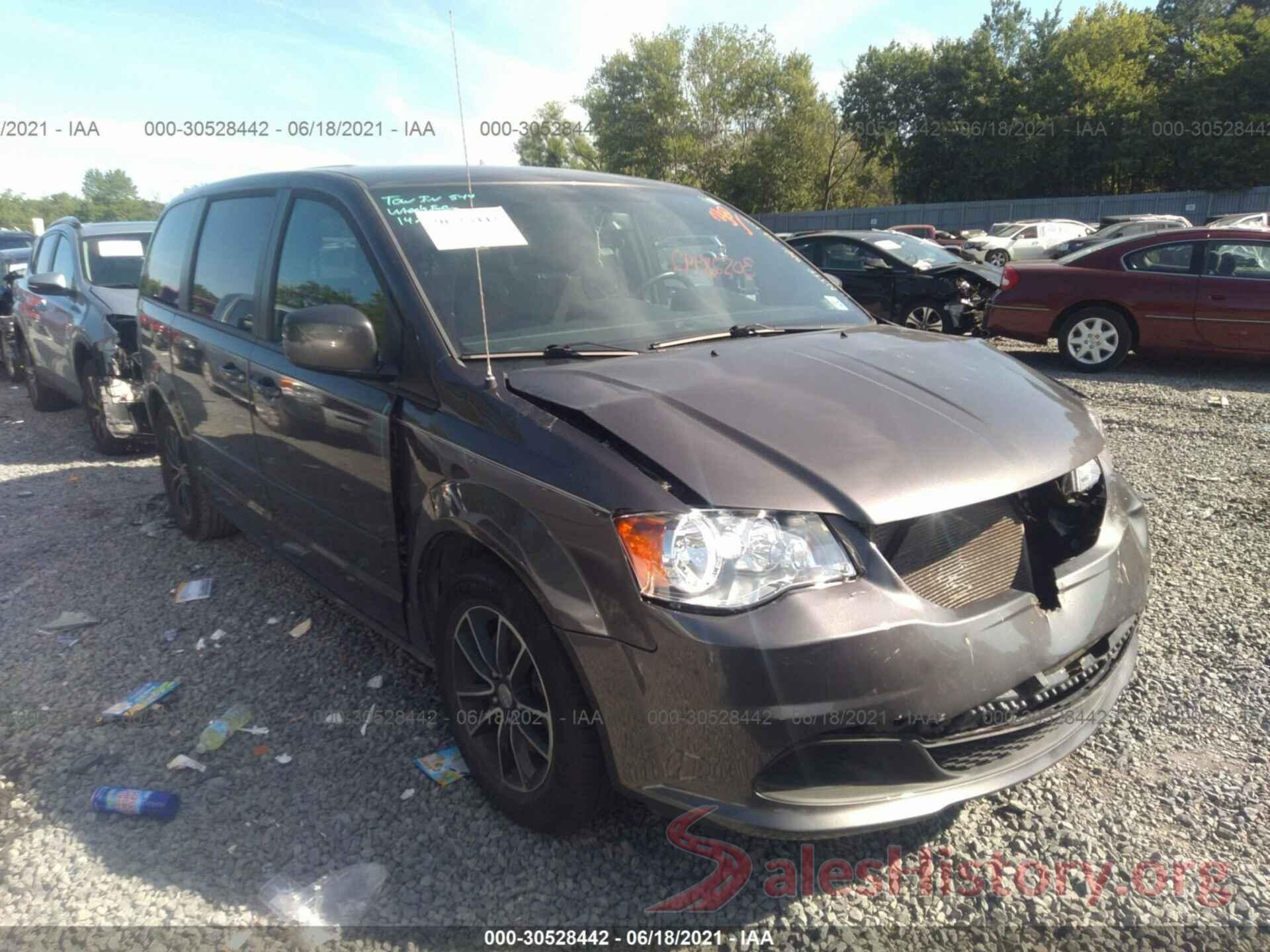 2C4RDGBG9HR615243 2017 DODGE GRAND CARAVAN