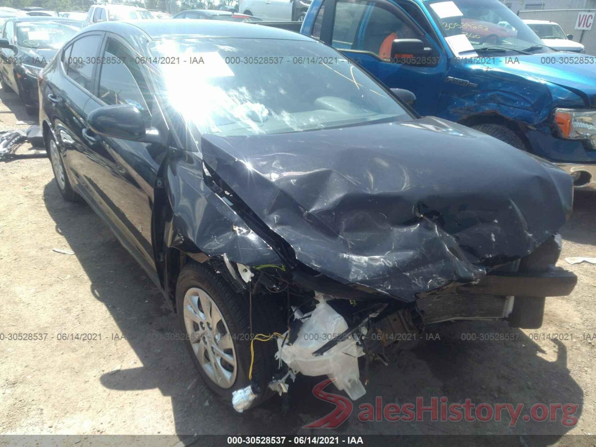 KMHD74LF2HU371049 2017 HYUNDAI ELANTRA