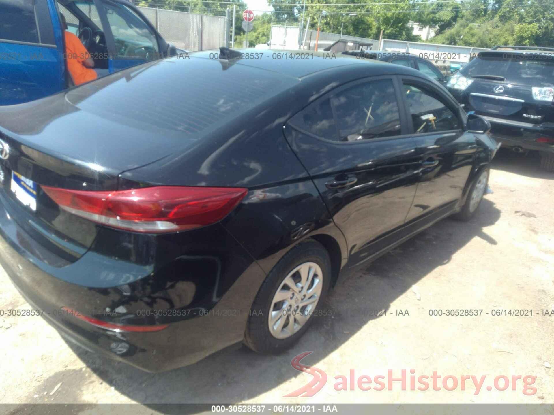 KMHD74LF2HU371049 2017 HYUNDAI ELANTRA