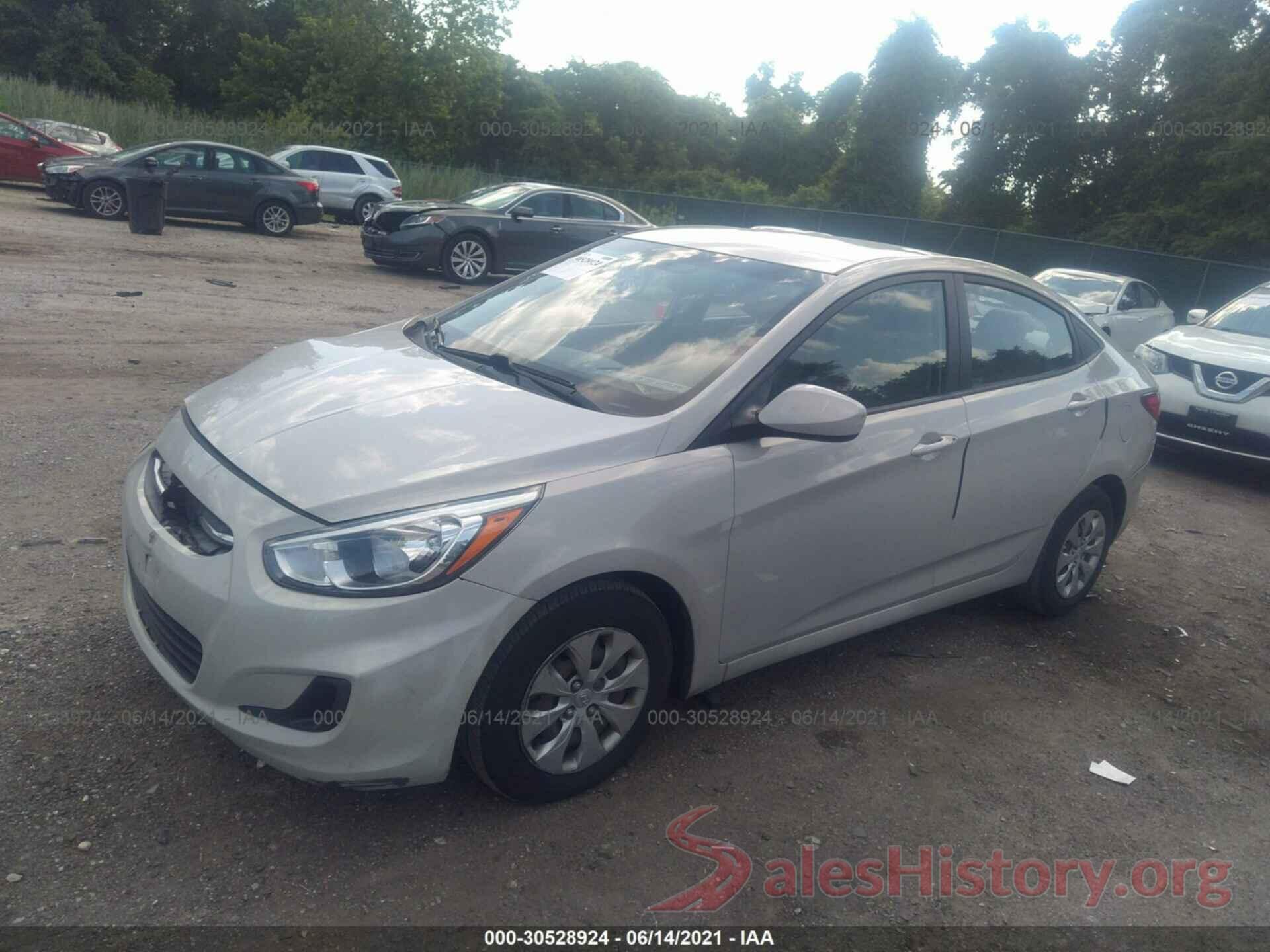 KMHCT4AE5GU068072 2016 HYUNDAI ACCENT