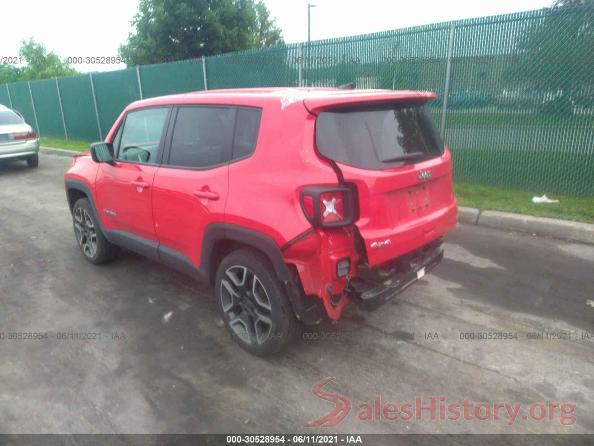 ZACNJBAB9LPL78148 2020 JEEP RENEGADE