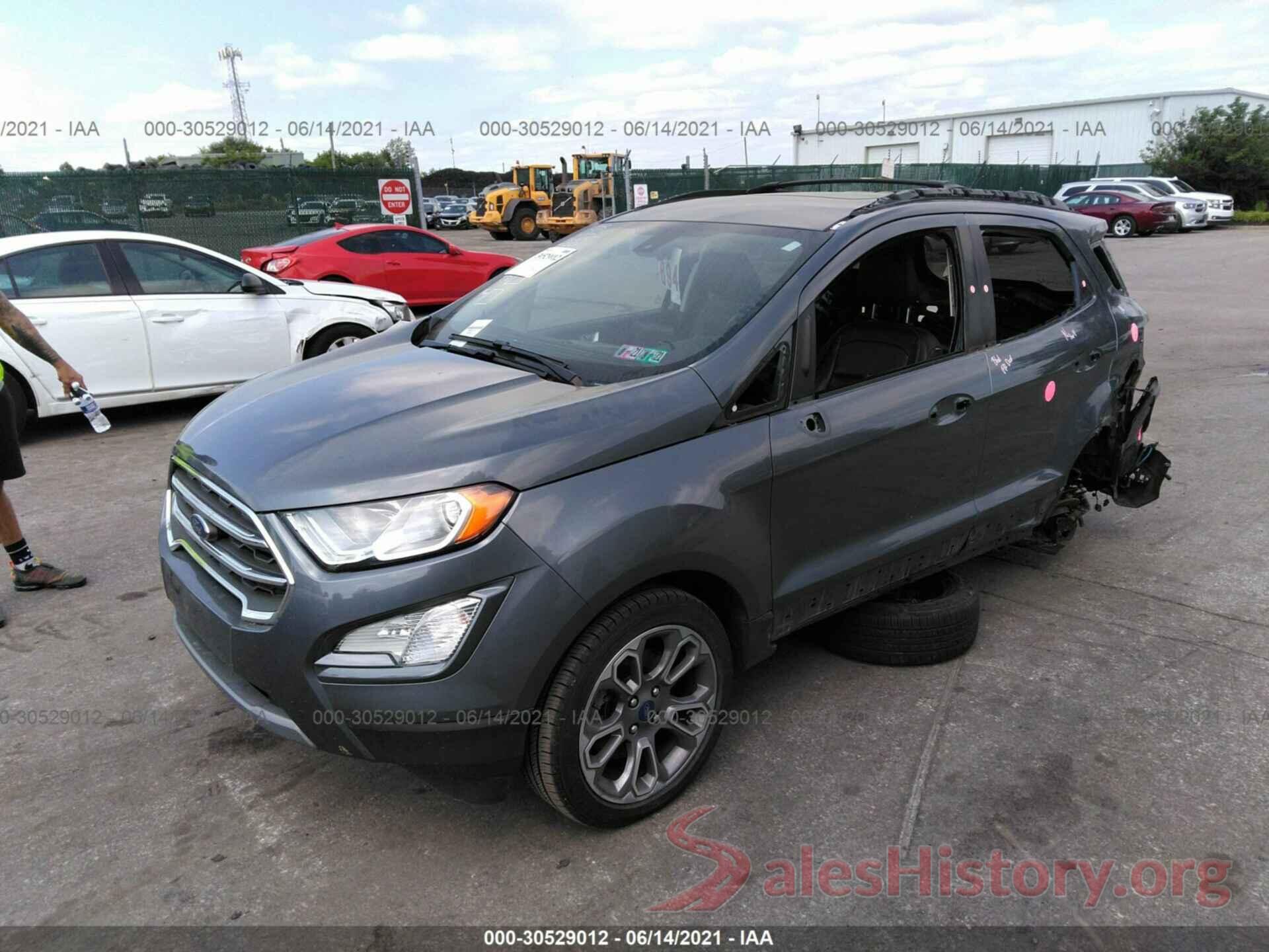 MAJ3P1VE1JC197253 2018 FORD ECOSPORT