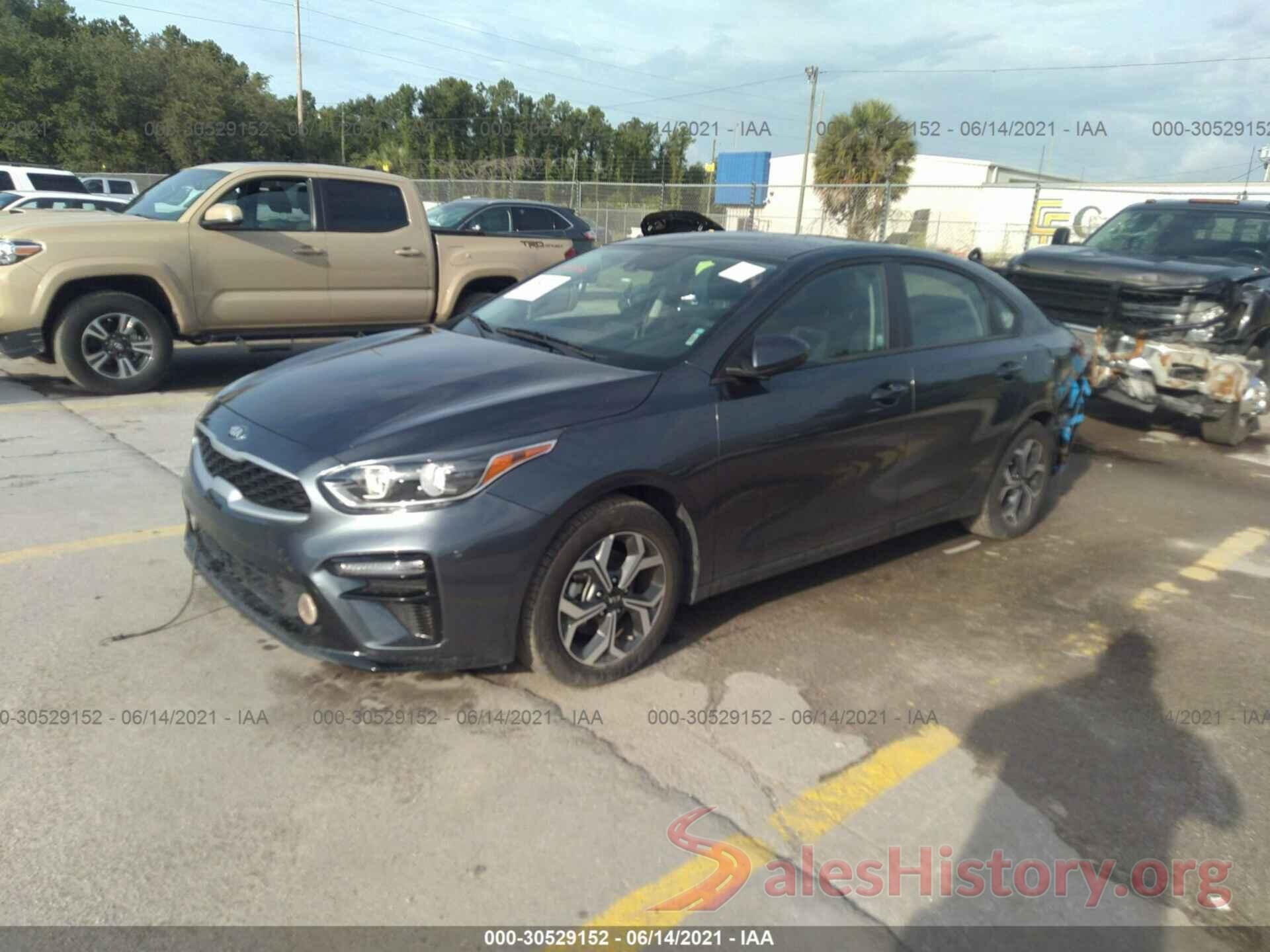 3KPF24ADXLE205169 2020 KIA FORTE