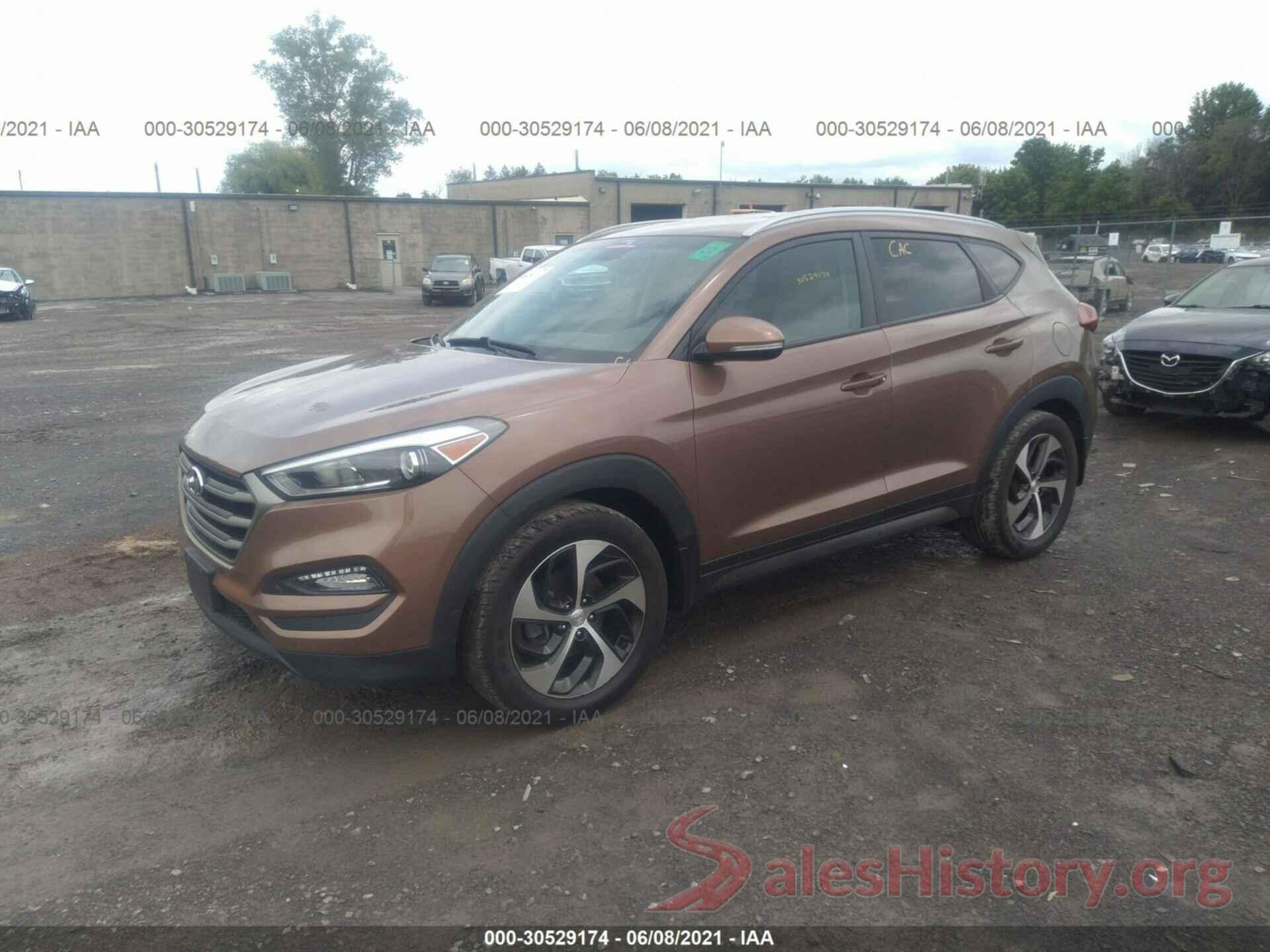 KM8J3CA2XGU075378 2016 HYUNDAI TUCSON