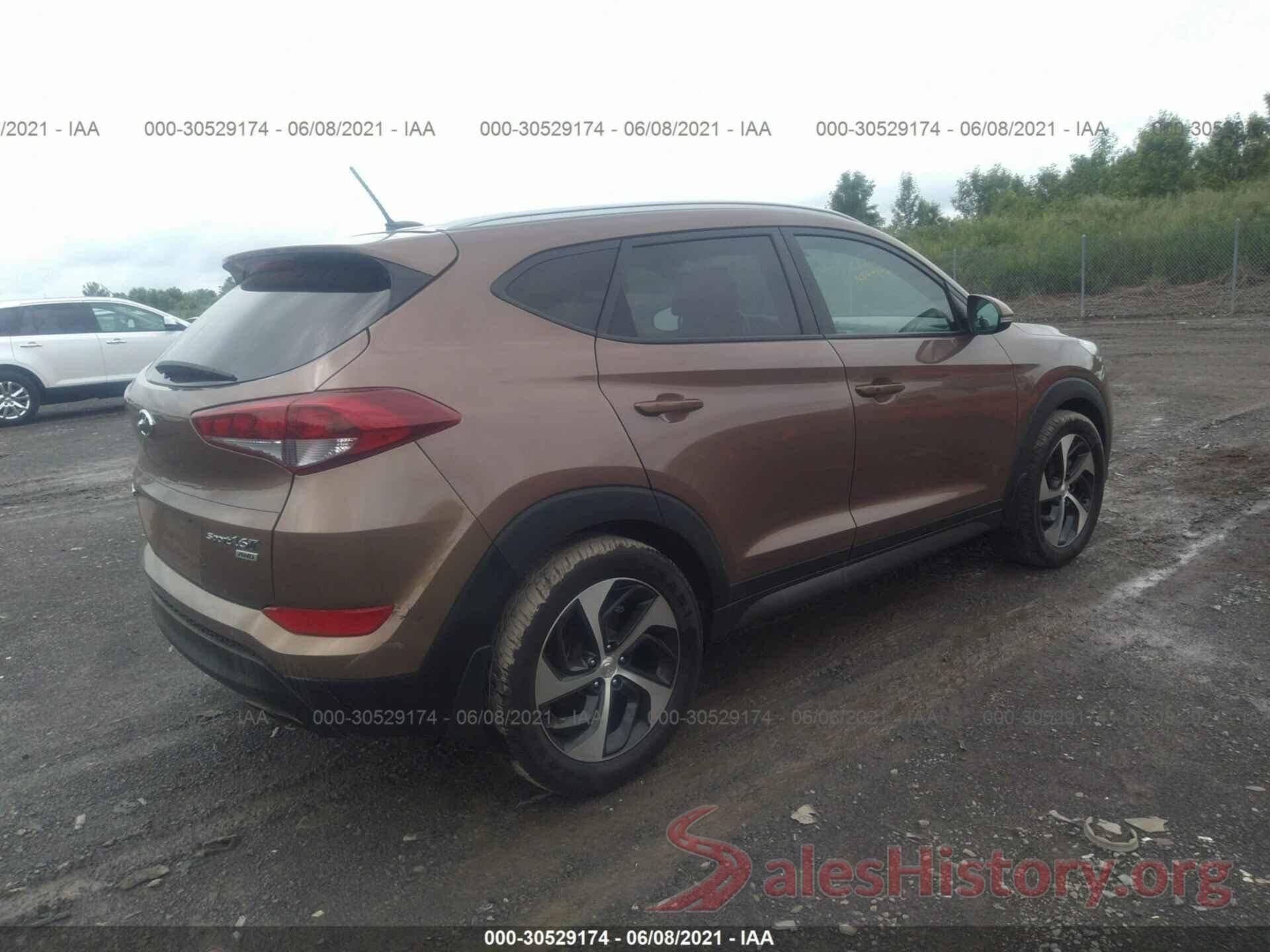 KM8J3CA2XGU075378 2016 HYUNDAI TUCSON