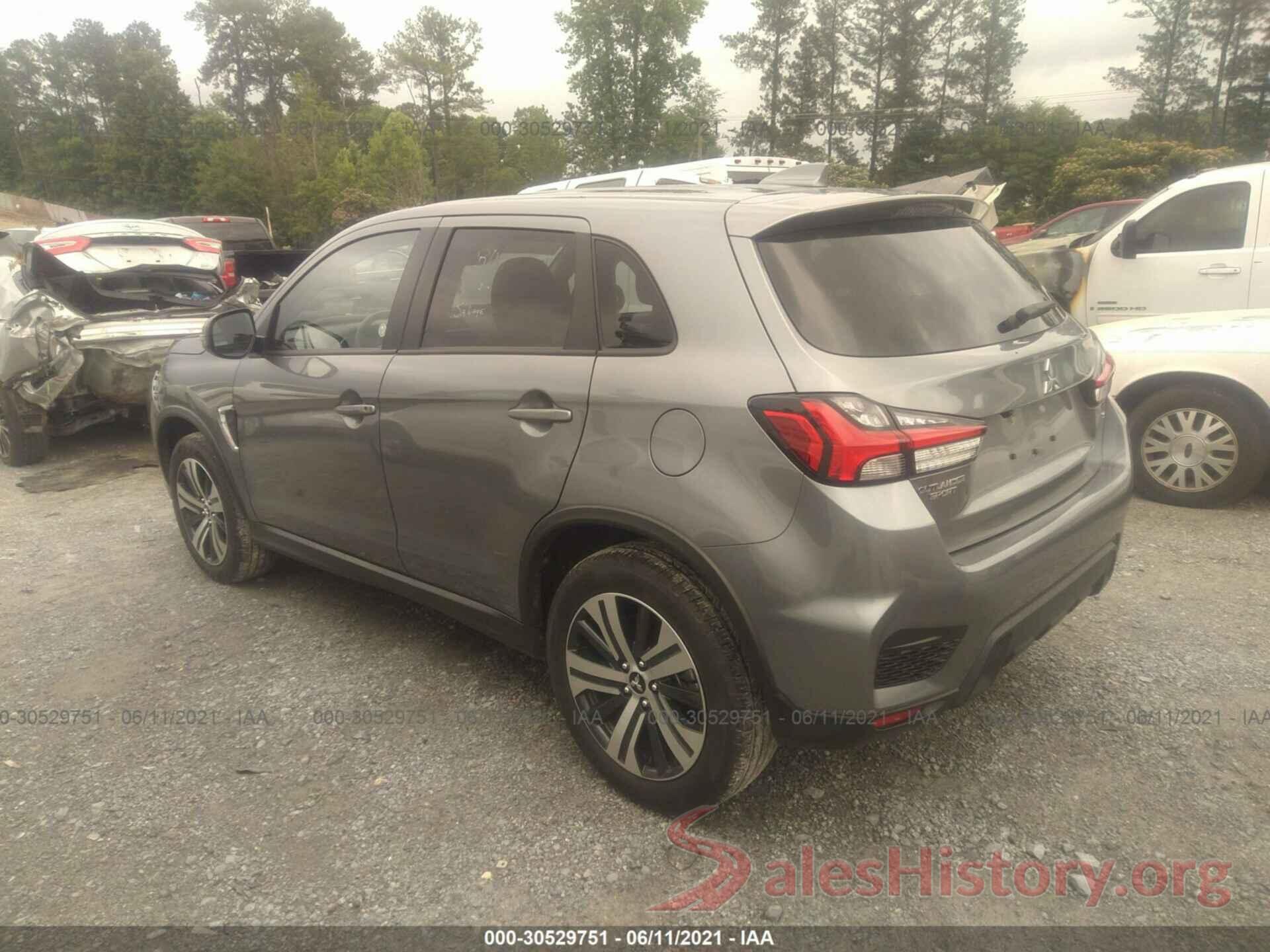 JA4APVAU9MU013823 2021 MITSUBISHI OUTLANDER SPORT