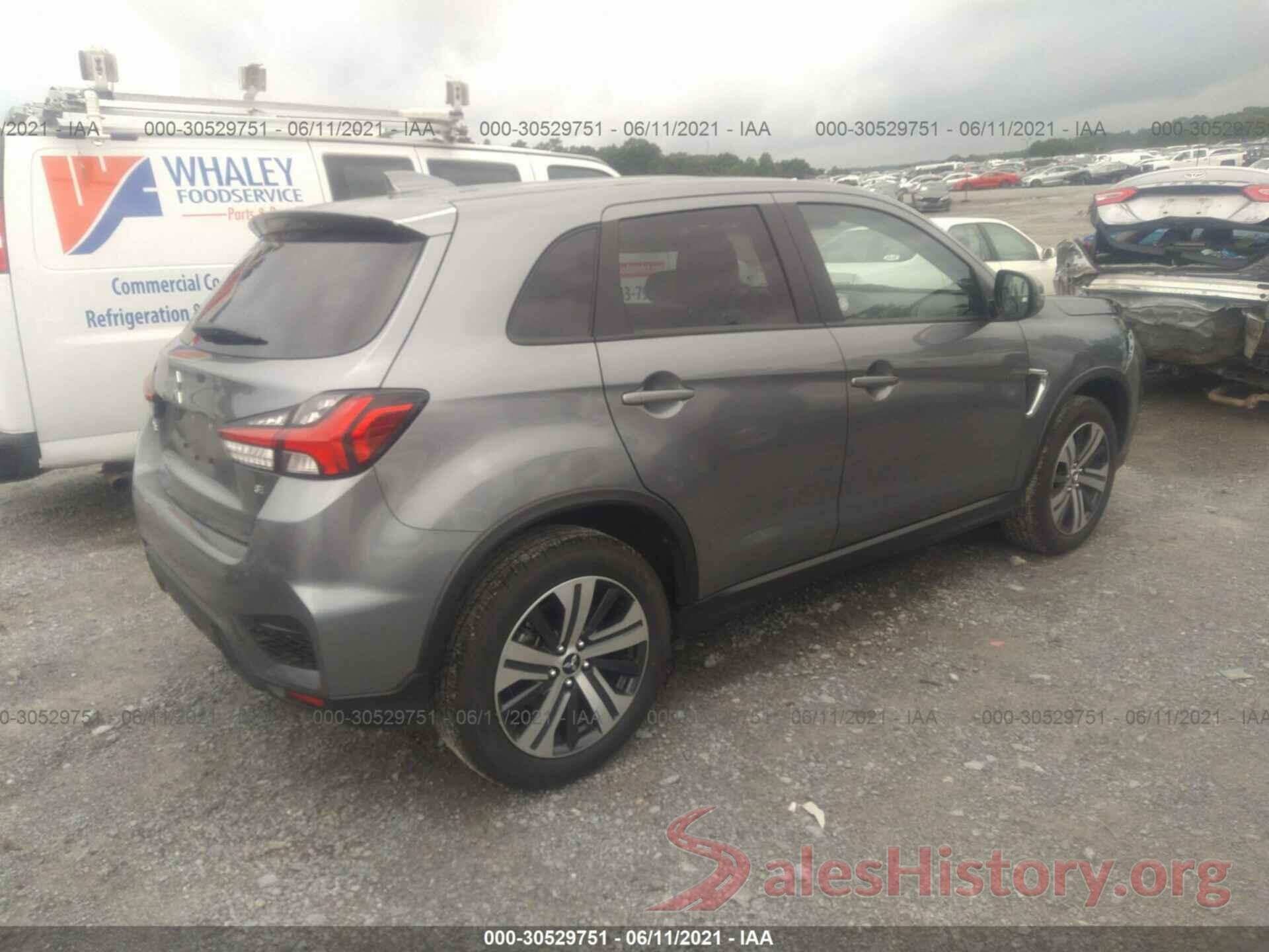 JA4APVAU9MU013823 2021 MITSUBISHI OUTLANDER SPORT