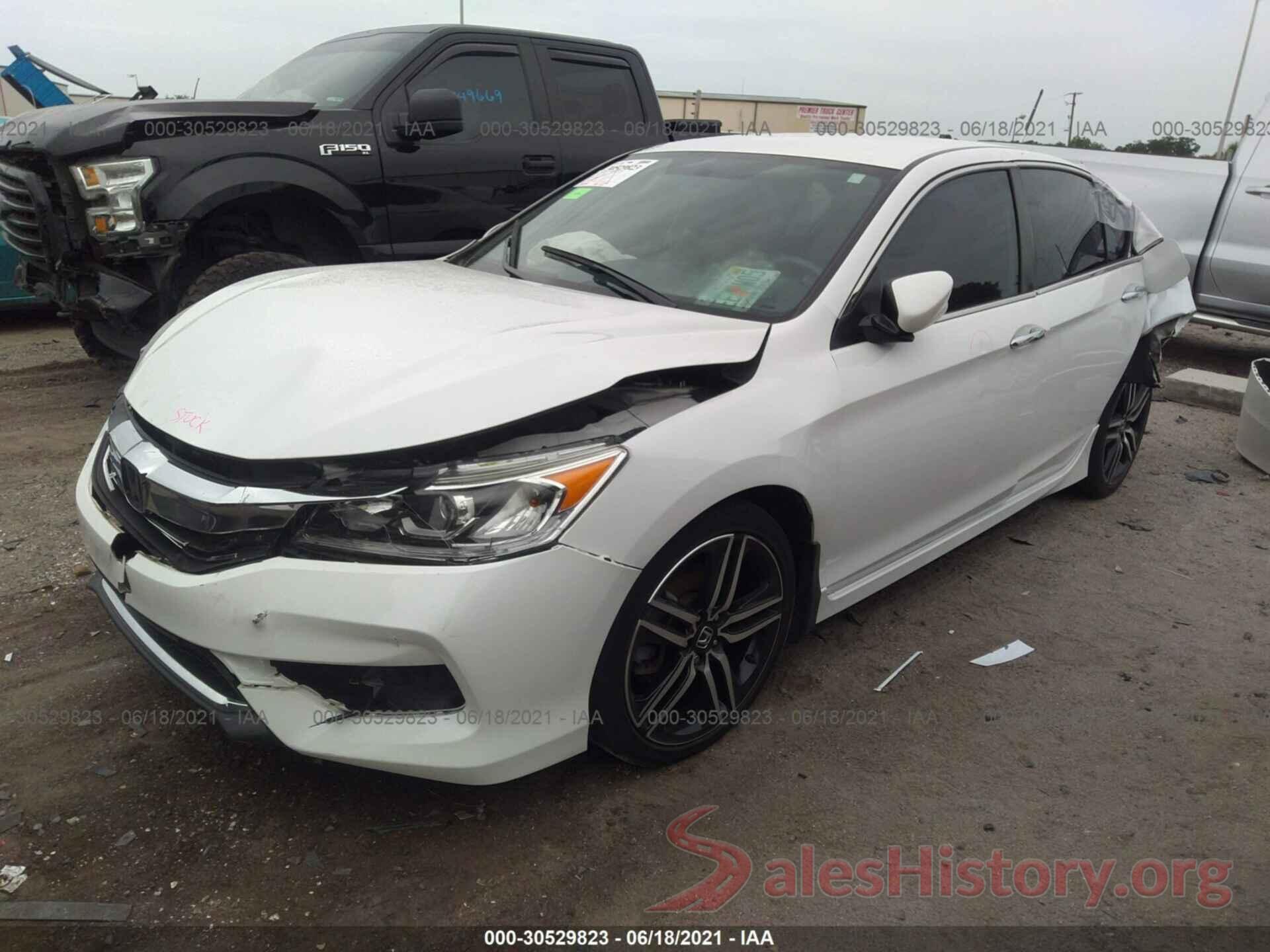 1HGCR2F51HA106580 2017 HONDA ACCORD SEDAN