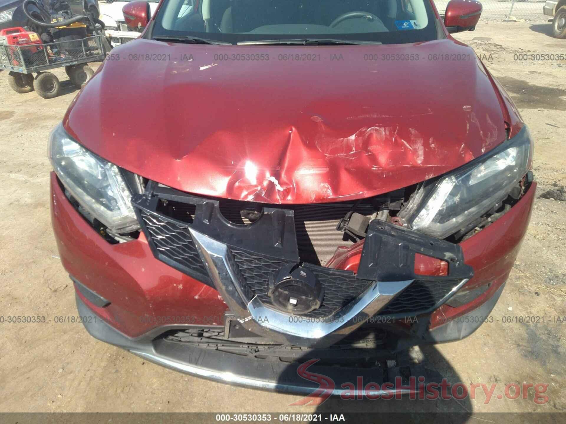 KNMAT2MV9GP601020 2016 NISSAN ROGUE