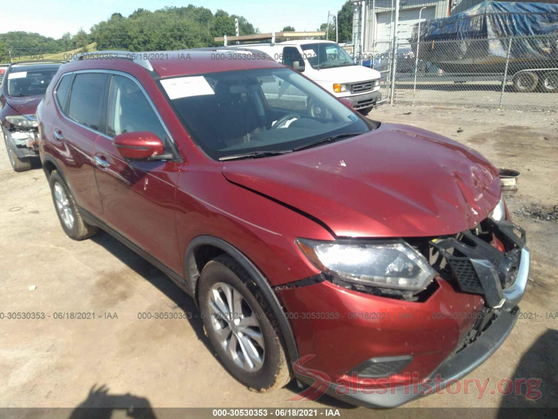 KNMAT2MV9GP601020 2016 NISSAN ROGUE