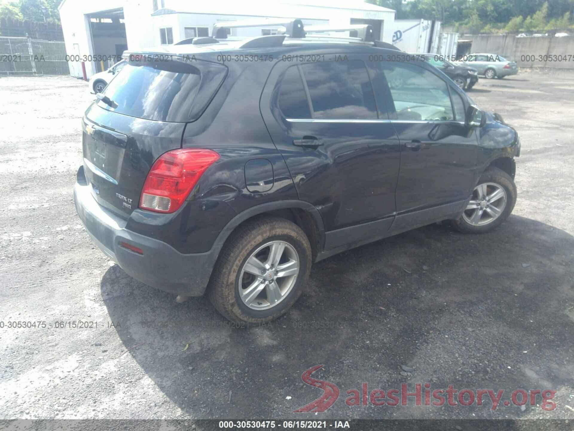 KL7CJPSB1GB733364 2016 CHEVROLET TRAX