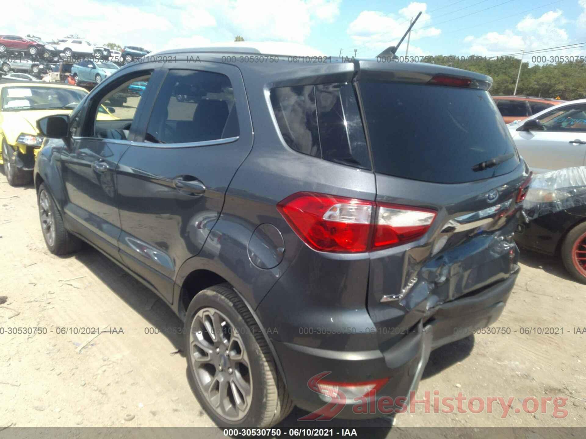 MAJ3S2KE4KC283215 2019 FORD ECOSPORT