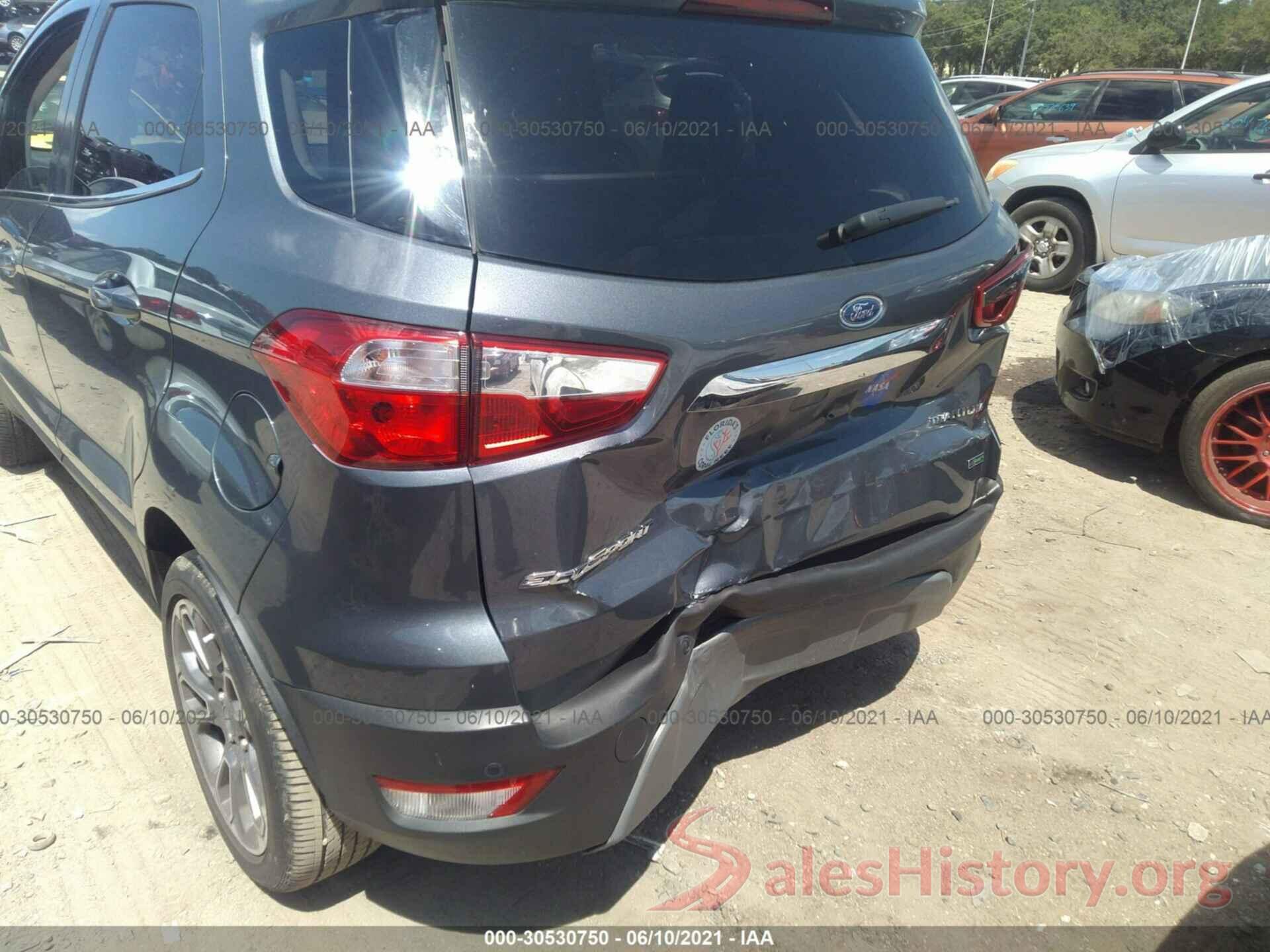 MAJ3S2KE4KC283215 2019 FORD ECOSPORT