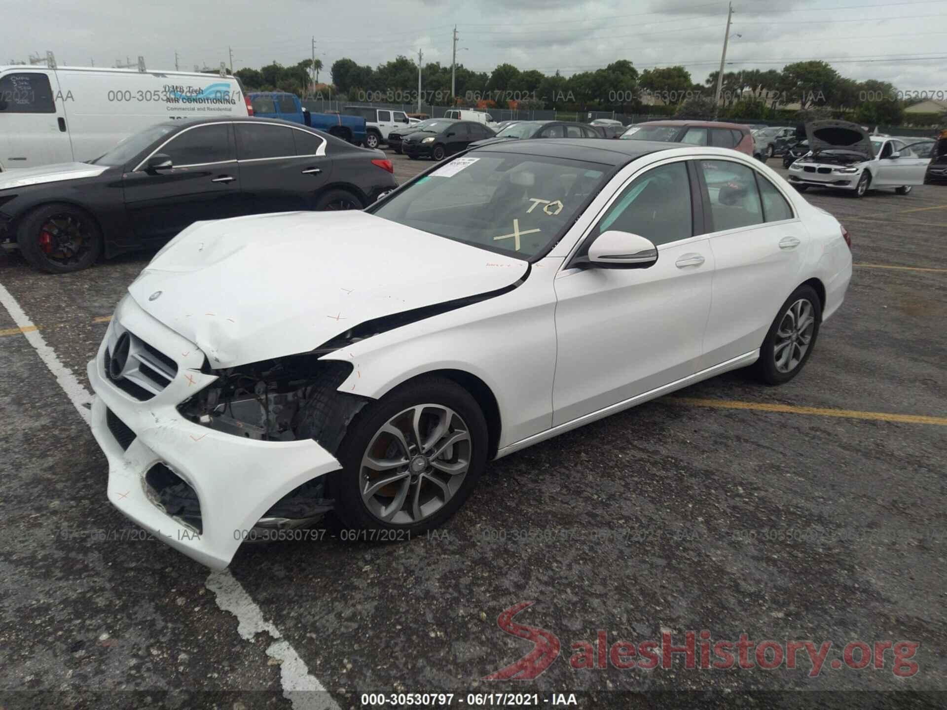 55SWF4JBXGU106501 2016 MERCEDES-BENZ C-CLASS