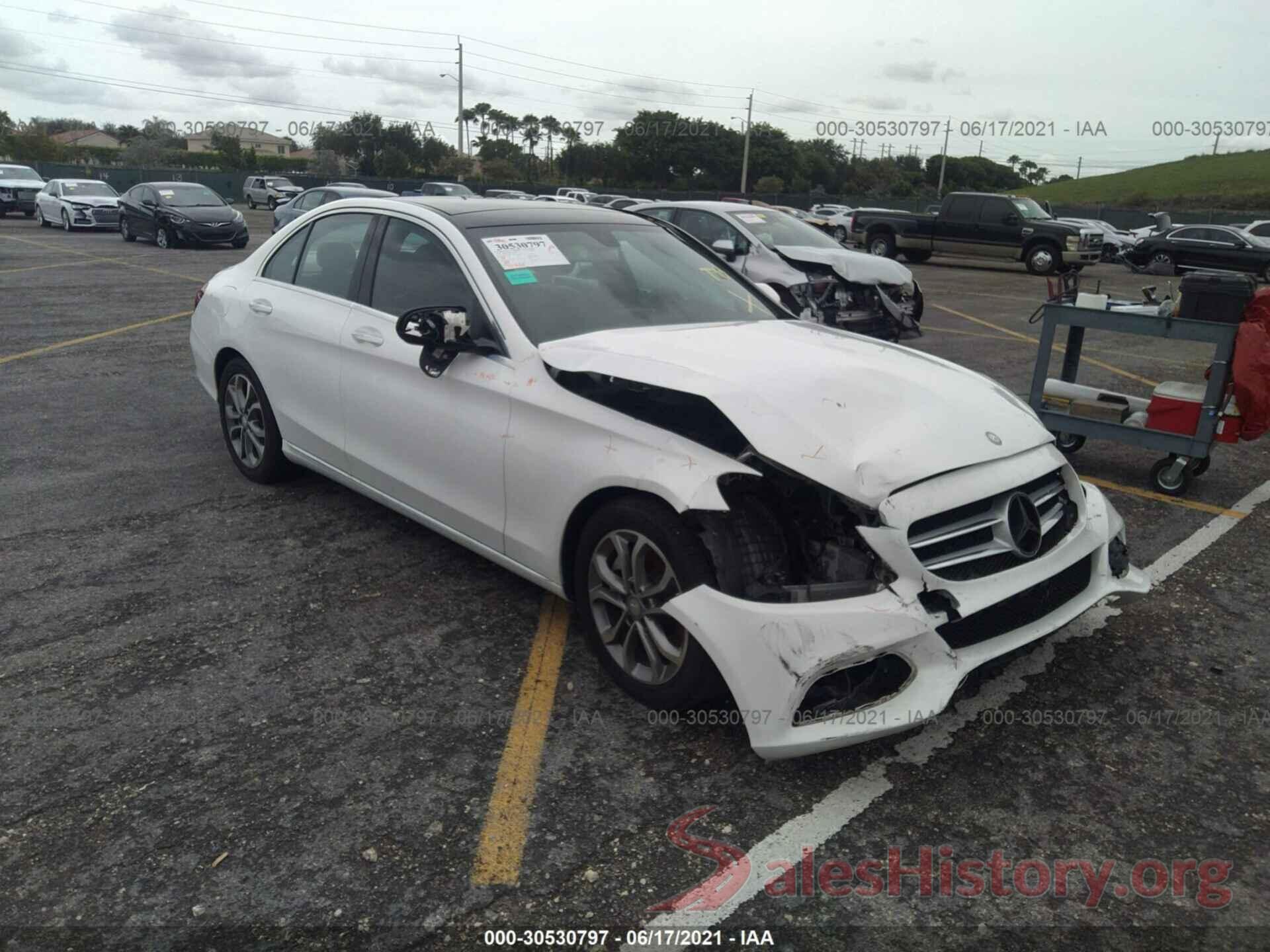 55SWF4JBXGU106501 2016 MERCEDES-BENZ C-CLASS