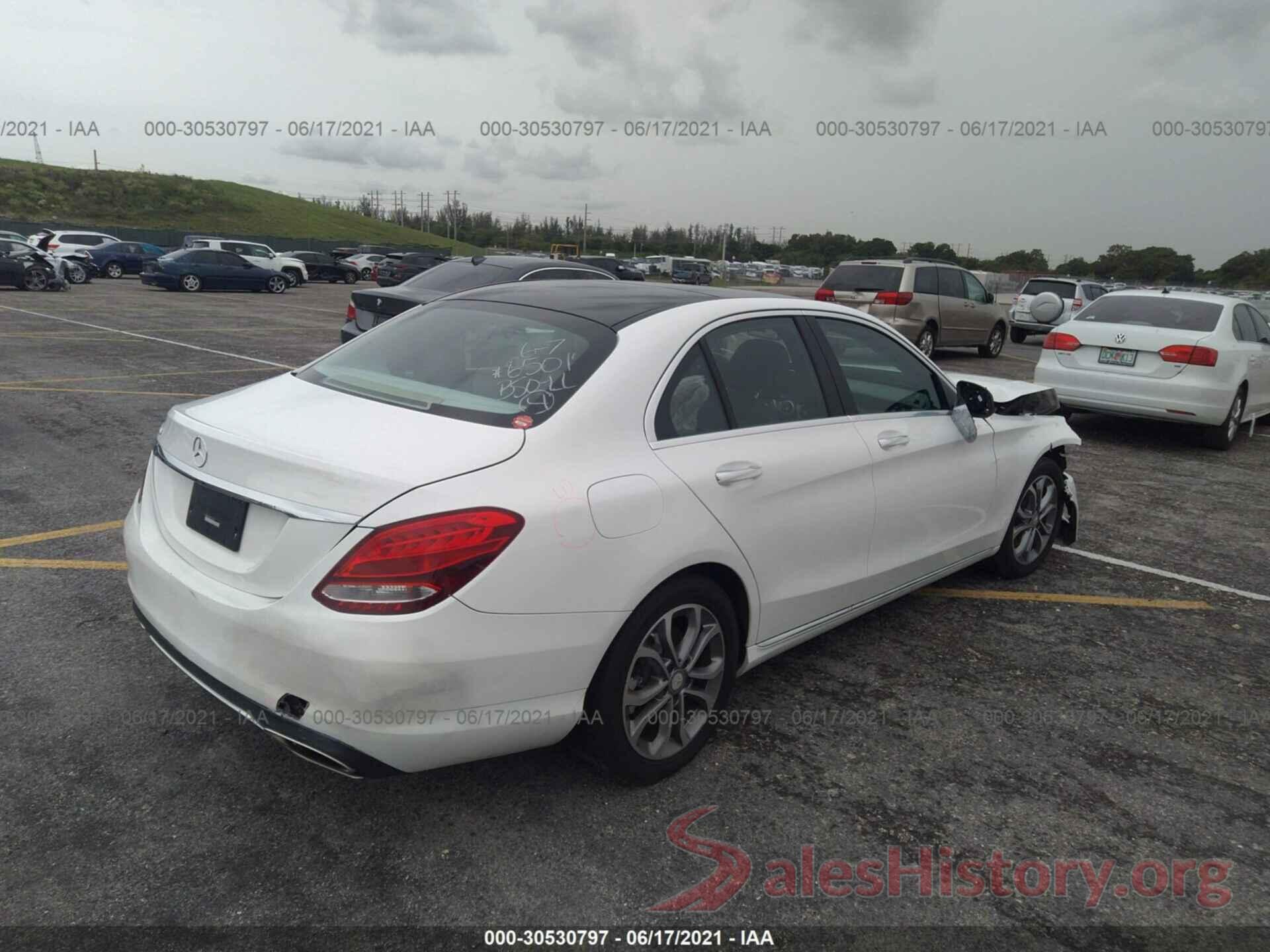 55SWF4JBXGU106501 2016 MERCEDES-BENZ C-CLASS