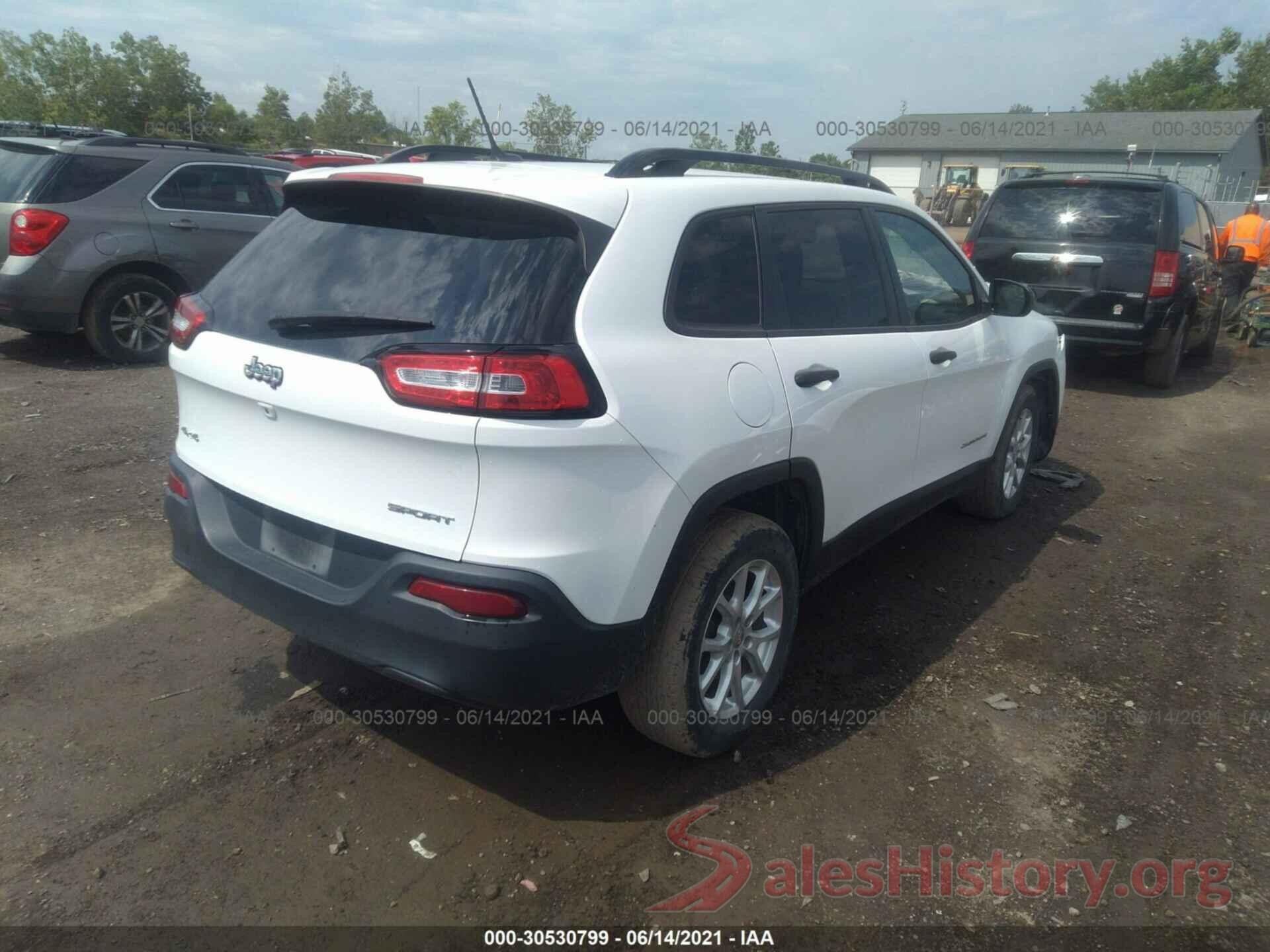 1C4PJMAB3GW205306 2016 JEEP CHEROKEE