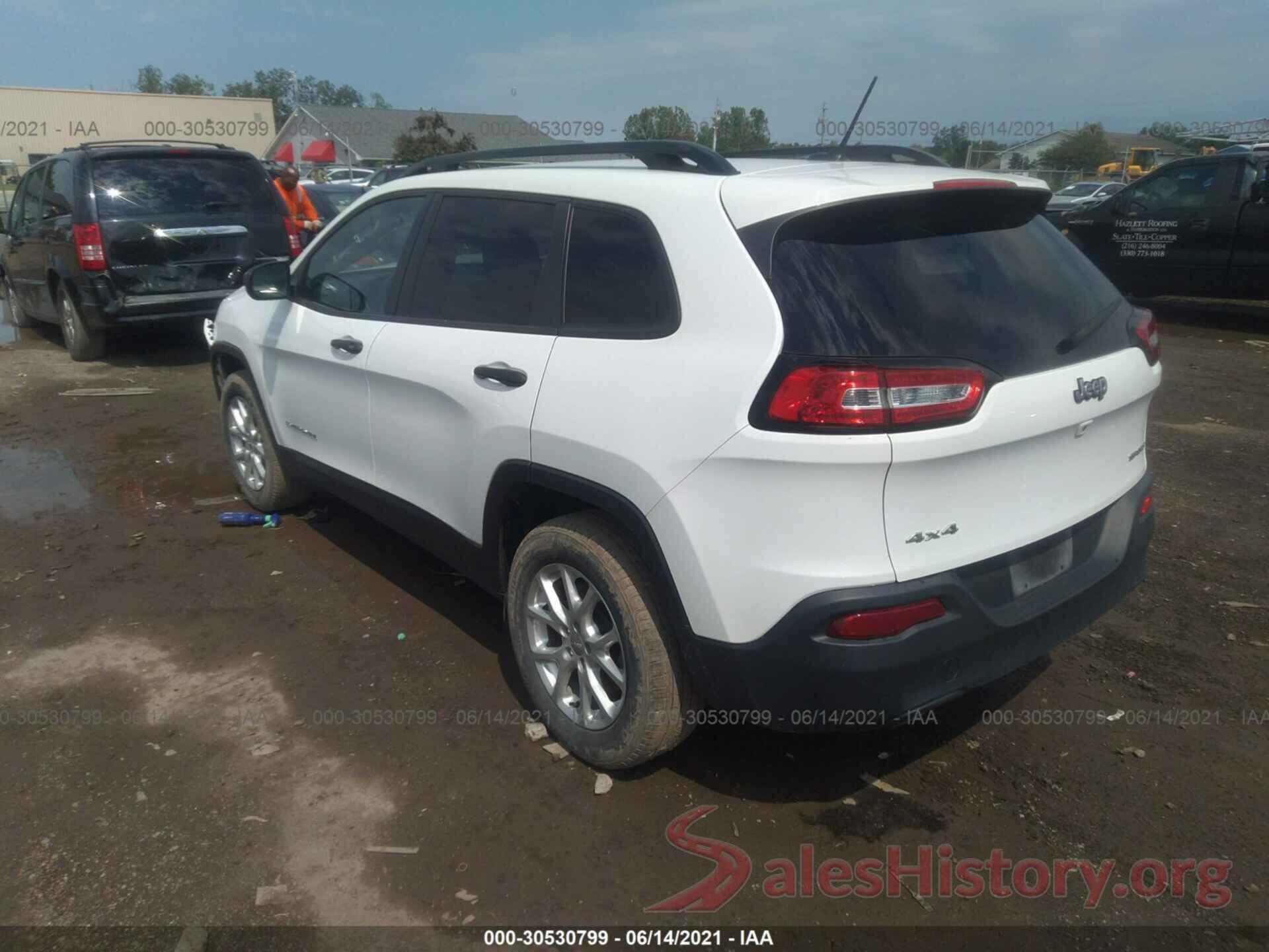 1C4PJMAB3GW205306 2016 JEEP CHEROKEE