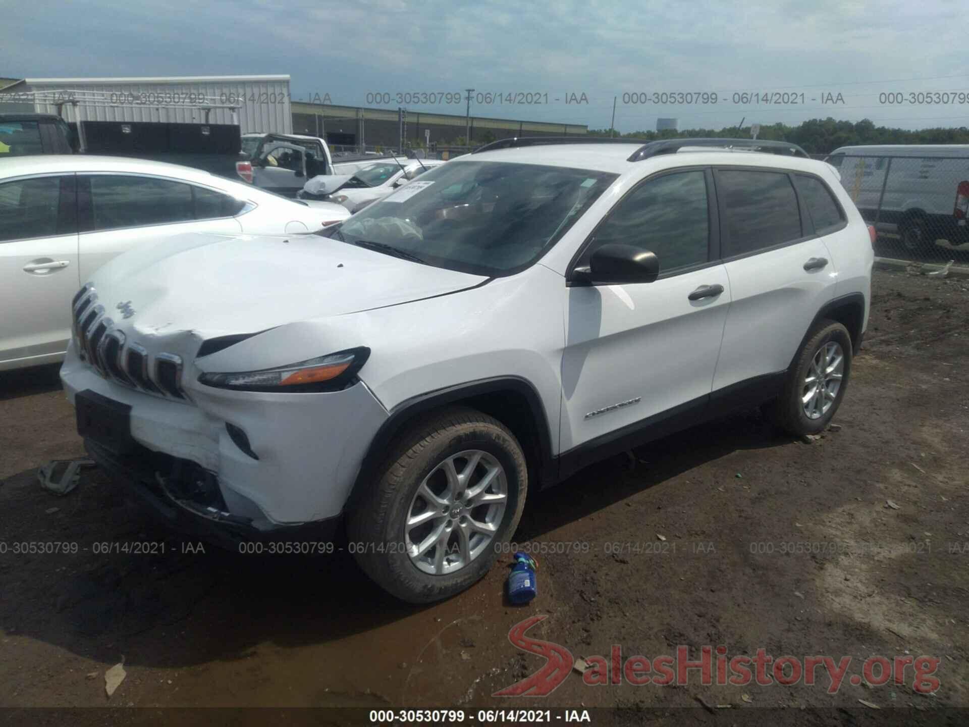 1C4PJMAB3GW205306 2016 JEEP CHEROKEE