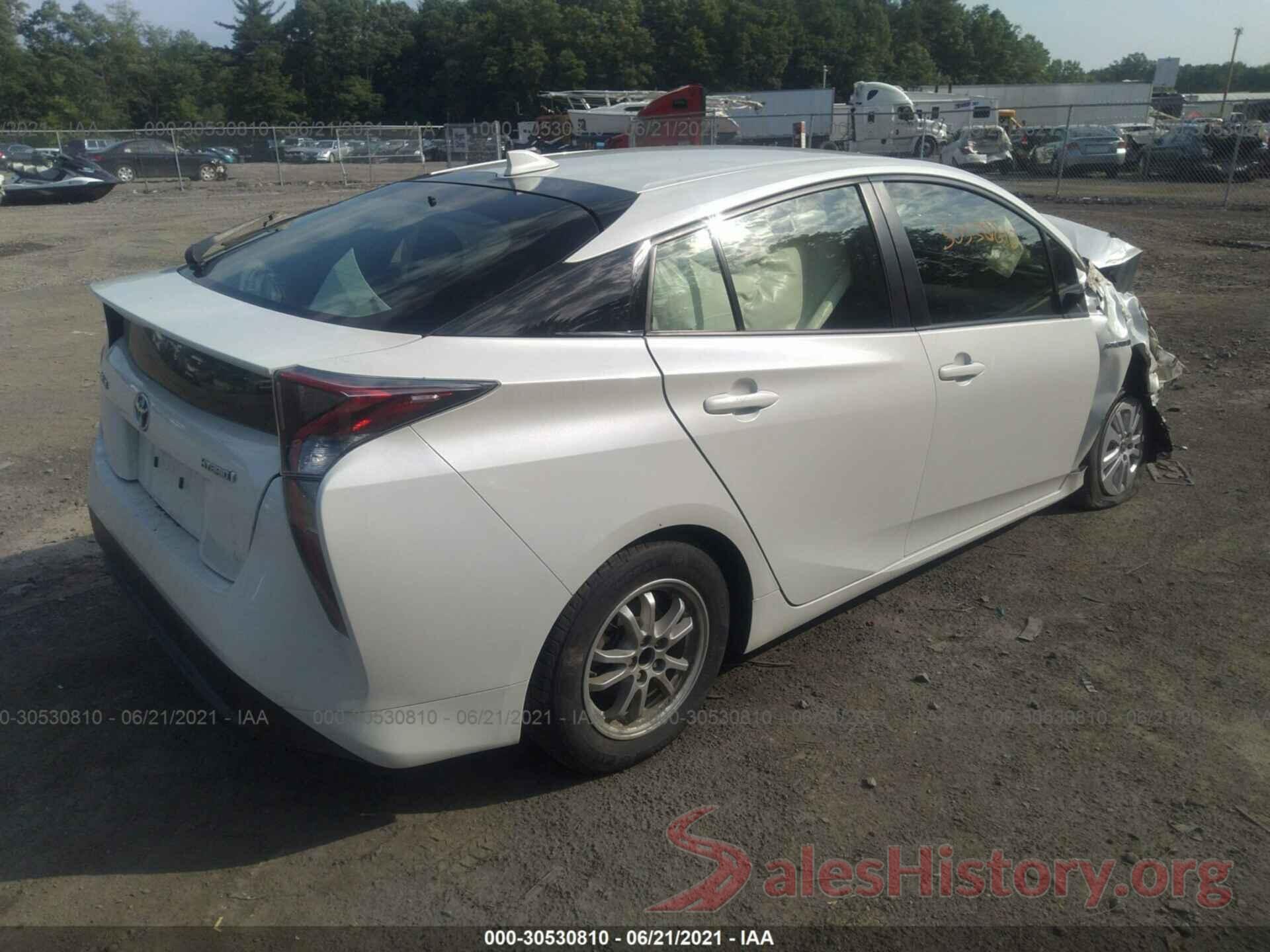 JTDKBRFU2G3523207 2016 TOYOTA PRIUS