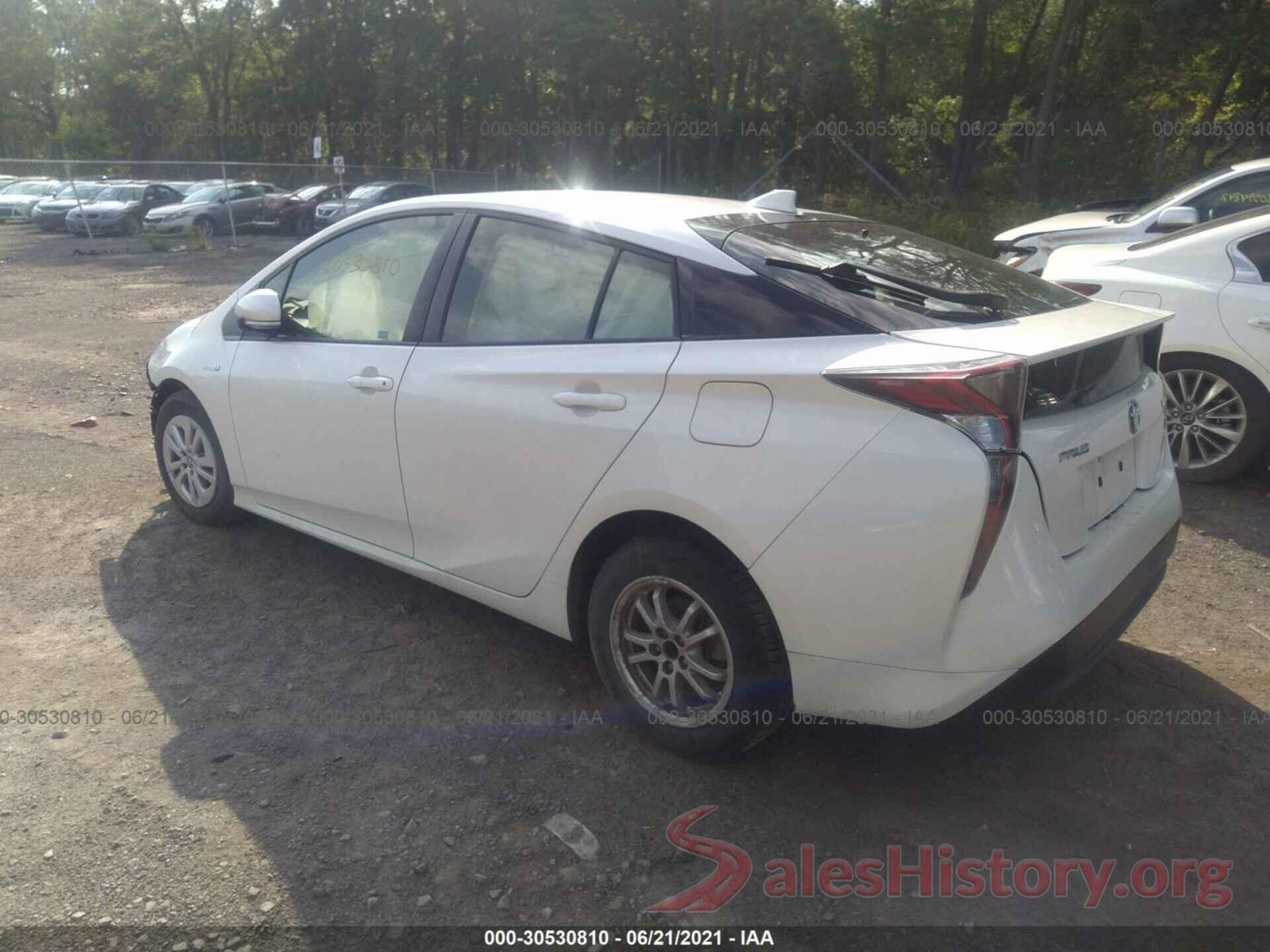 JTDKBRFU2G3523207 2016 TOYOTA PRIUS