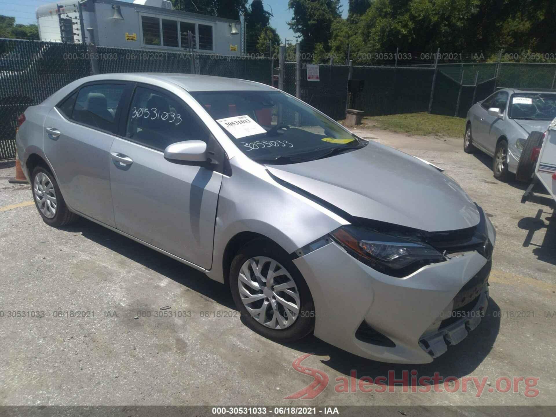 2T1BURHEXHC747107 2017 TOYOTA COROLLA