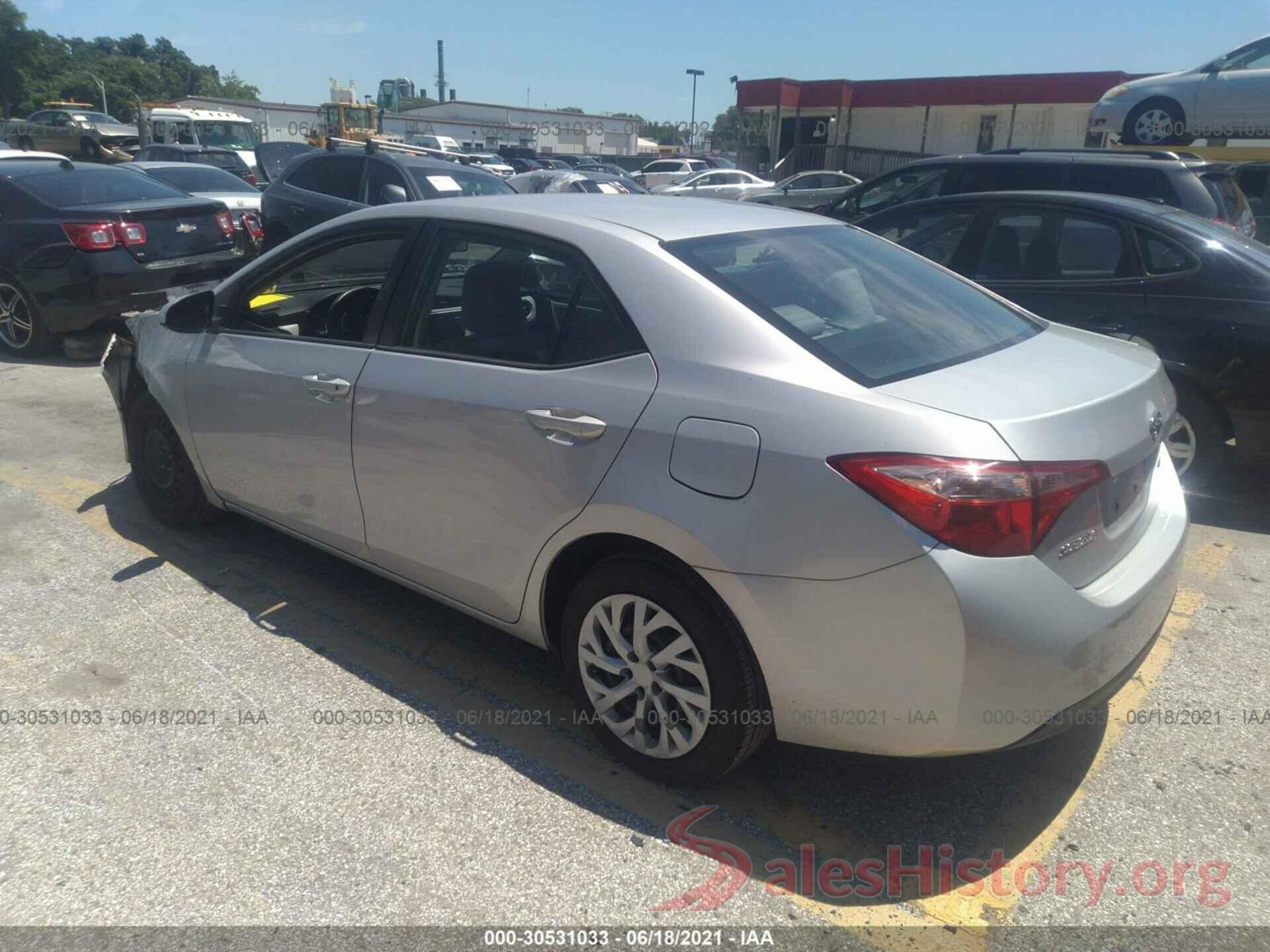 2T1BURHEXHC747107 2017 TOYOTA COROLLA