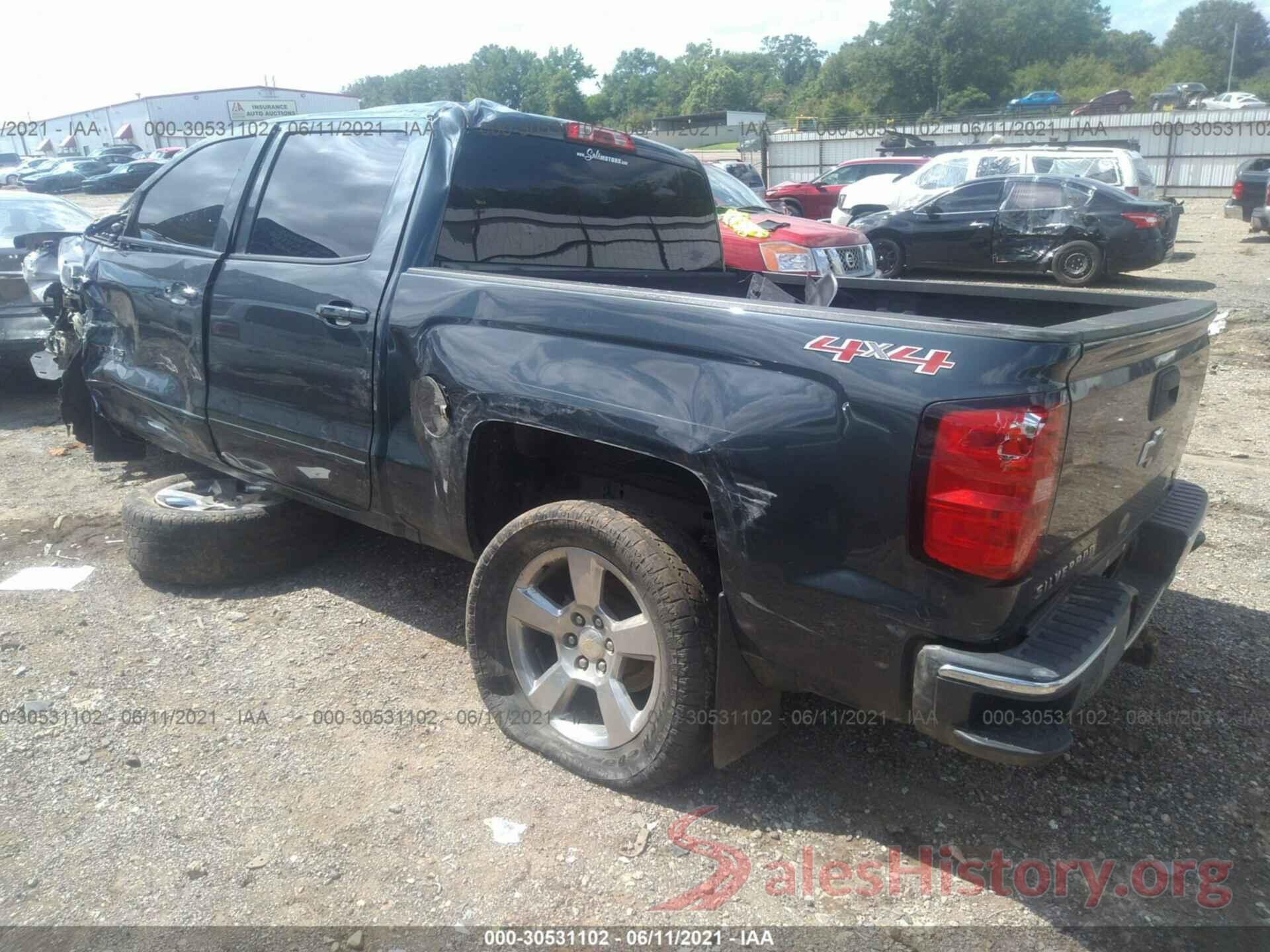 3GCUKREC2HG394613 2017 CHEVROLET SILVERADO 1500