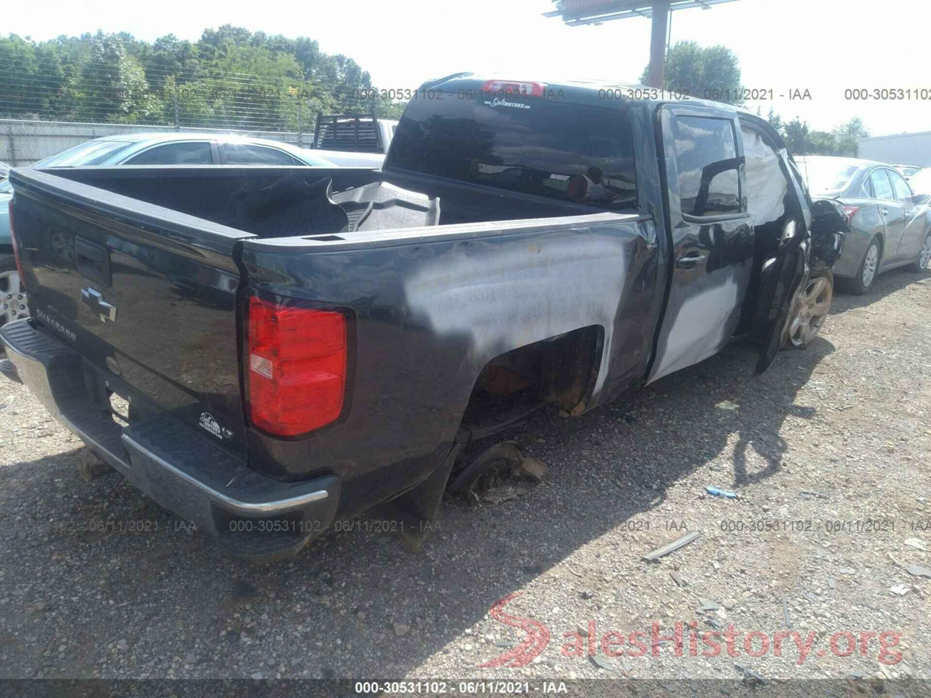 3GCUKREC2HG394613 2017 CHEVROLET SILVERADO 1500