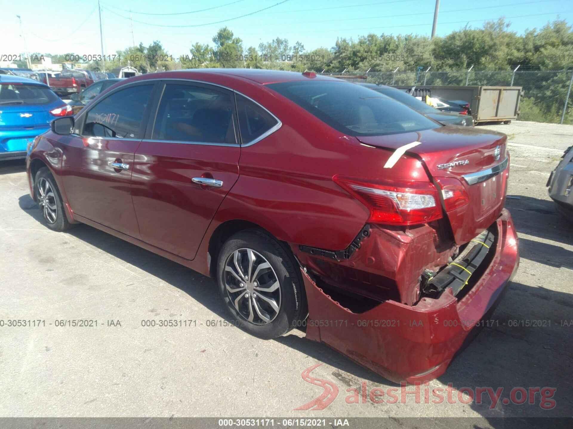 3N1AB7AP4HY385876 2017 NISSAN SENTRA