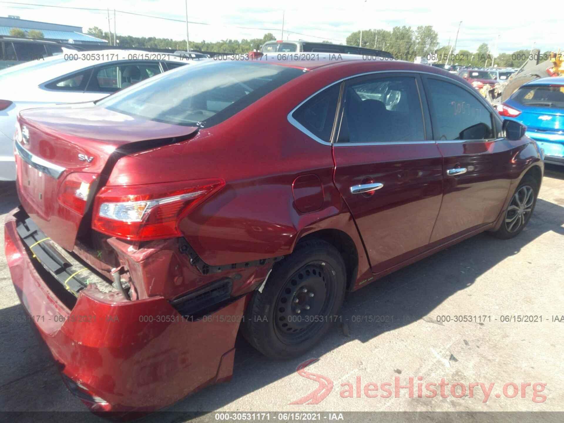 3N1AB7AP4HY385876 2017 NISSAN SENTRA