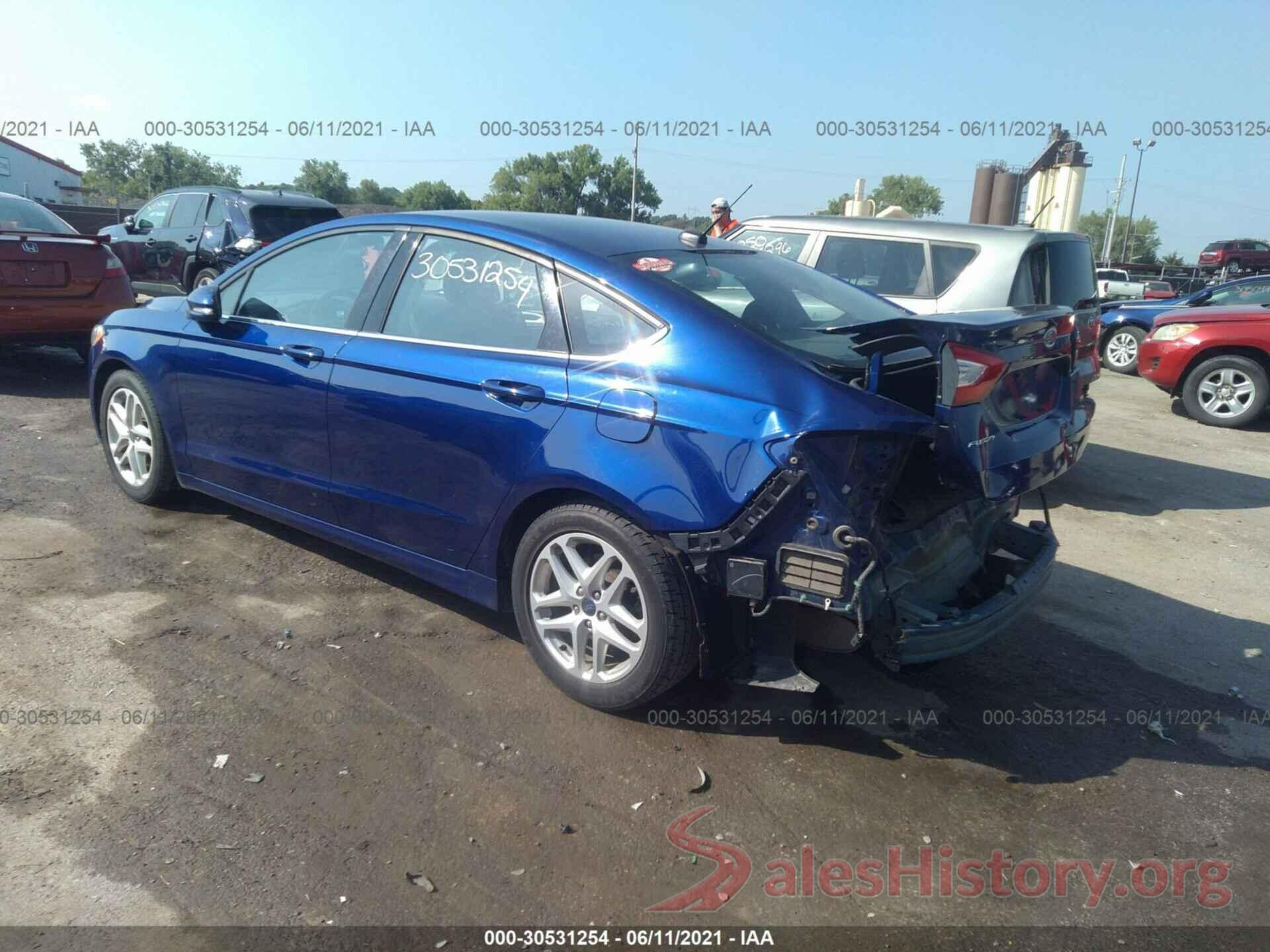 3FA6P0H7XGR200696 2016 FORD FUSION