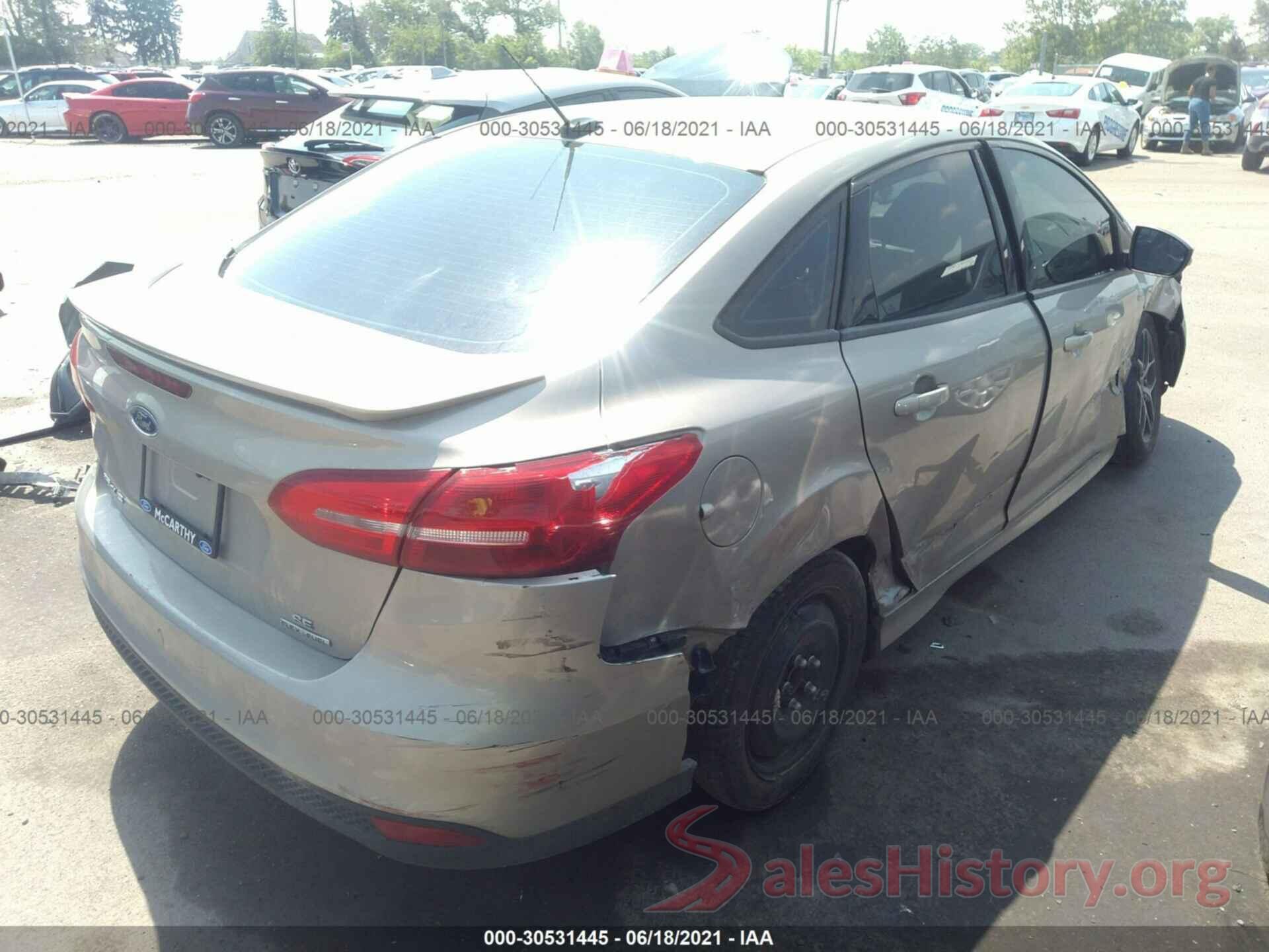 1FADP3F21GL237117 2016 FORD FOCUS