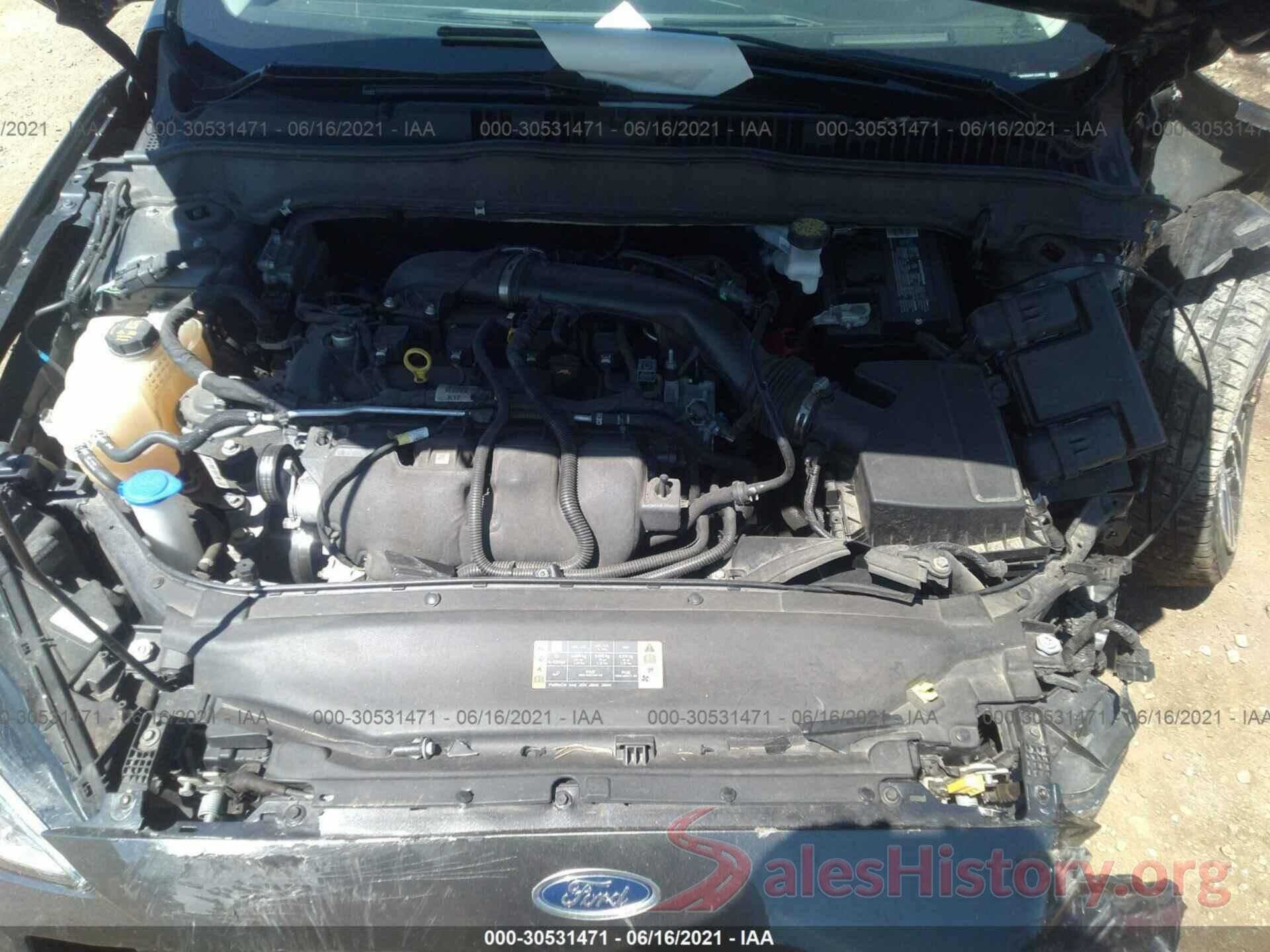 3FA6P0D95KR123882 2019 FORD FUSION