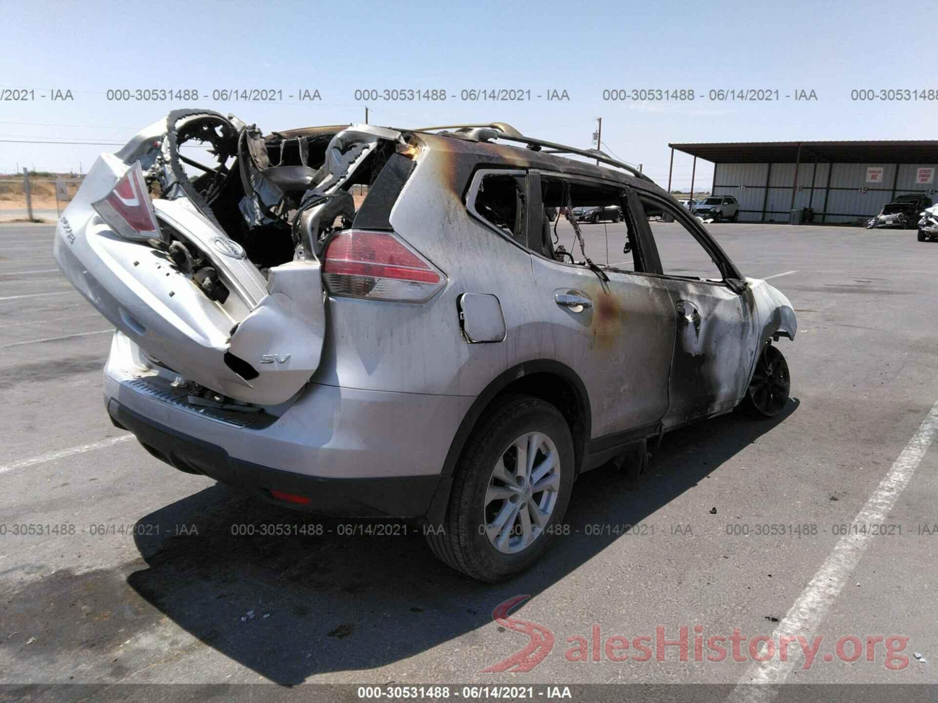 KNMAT2MT3GP734452 2016 NISSAN ROGUE