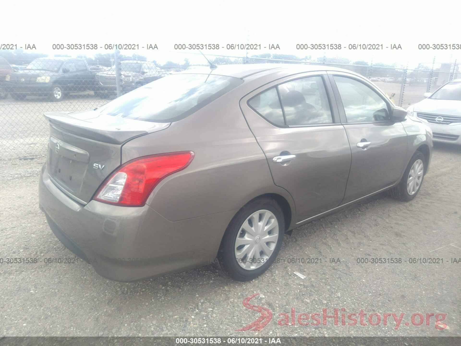 3N1CN7AP5GL909886 2016 NISSAN VERSA