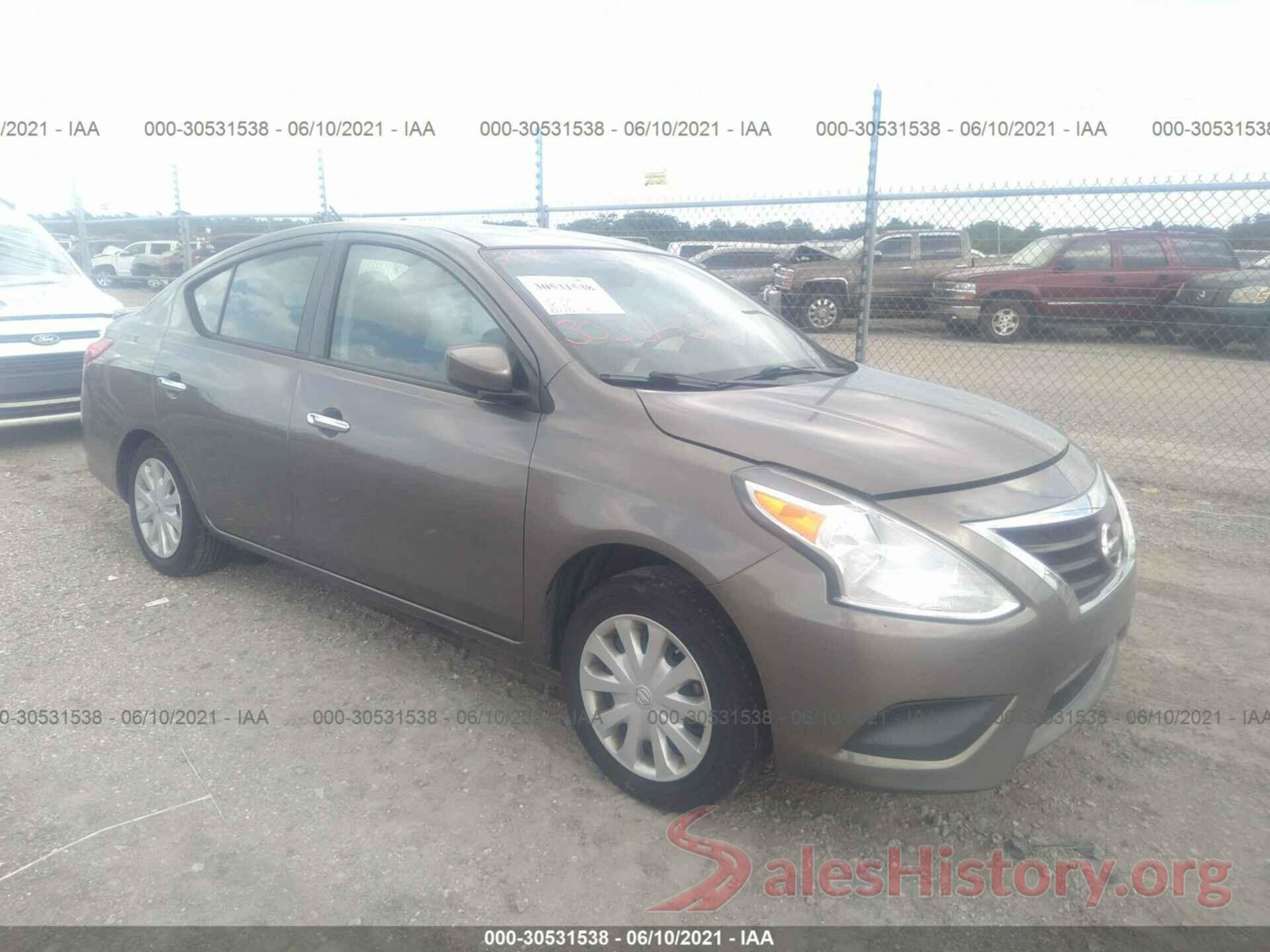 3N1CN7AP5GL909886 2016 NISSAN VERSA