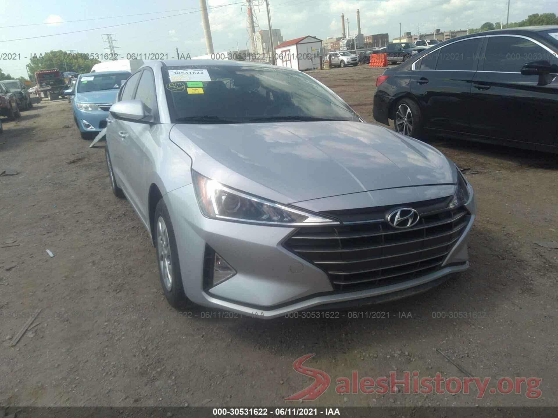 KMHD74LF6KU761000 2019 HYUNDAI ELANTRA