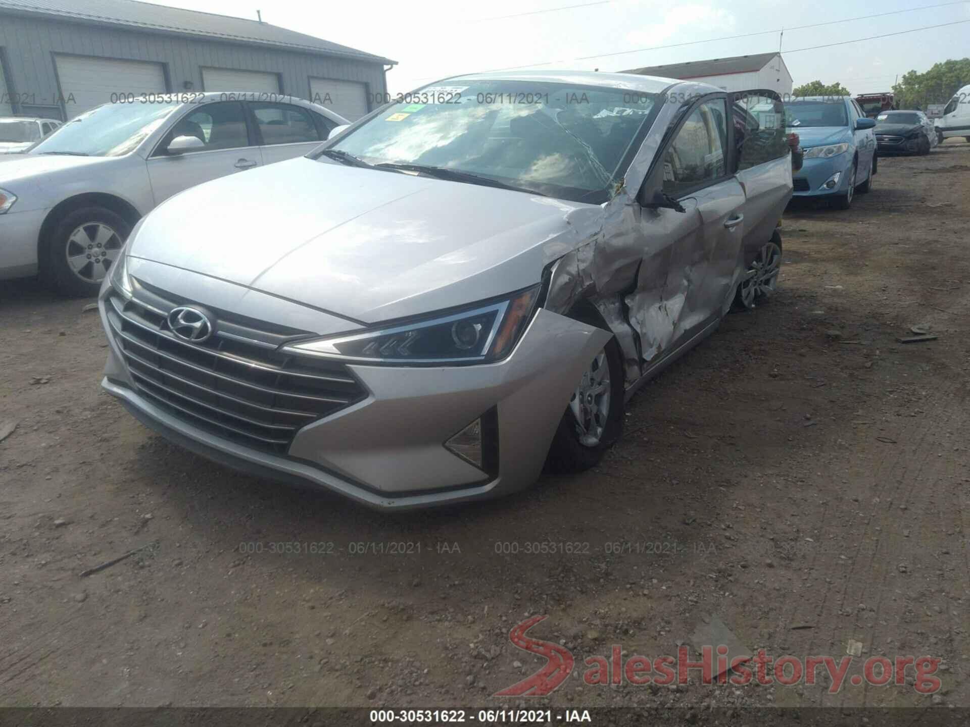 KMHD74LF6KU761000 2019 HYUNDAI ELANTRA