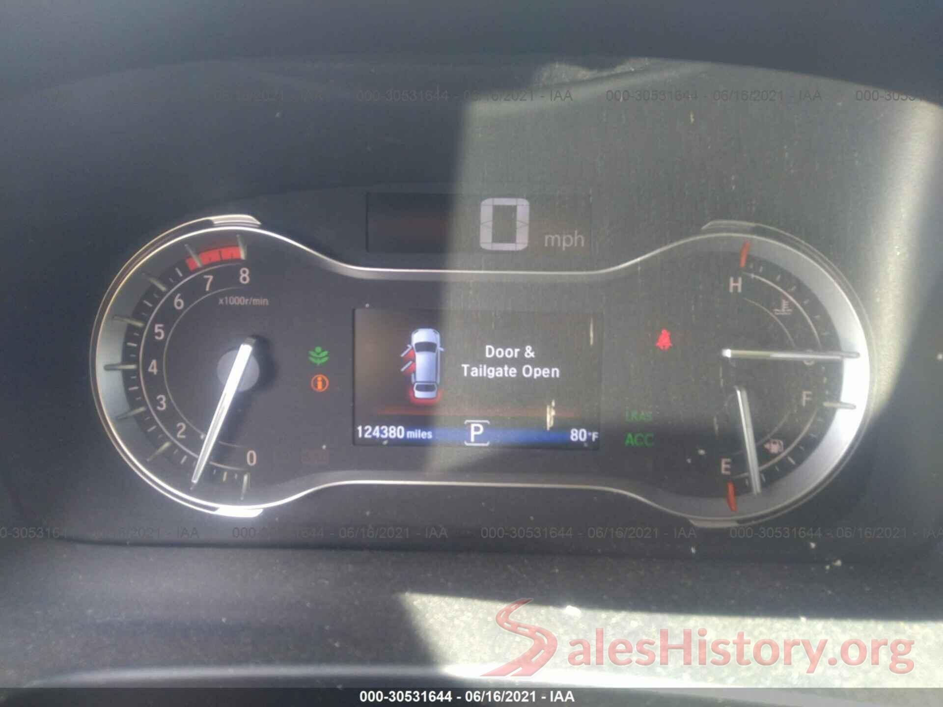 5FNYF6H49GB015586 2016 HONDA PILOT