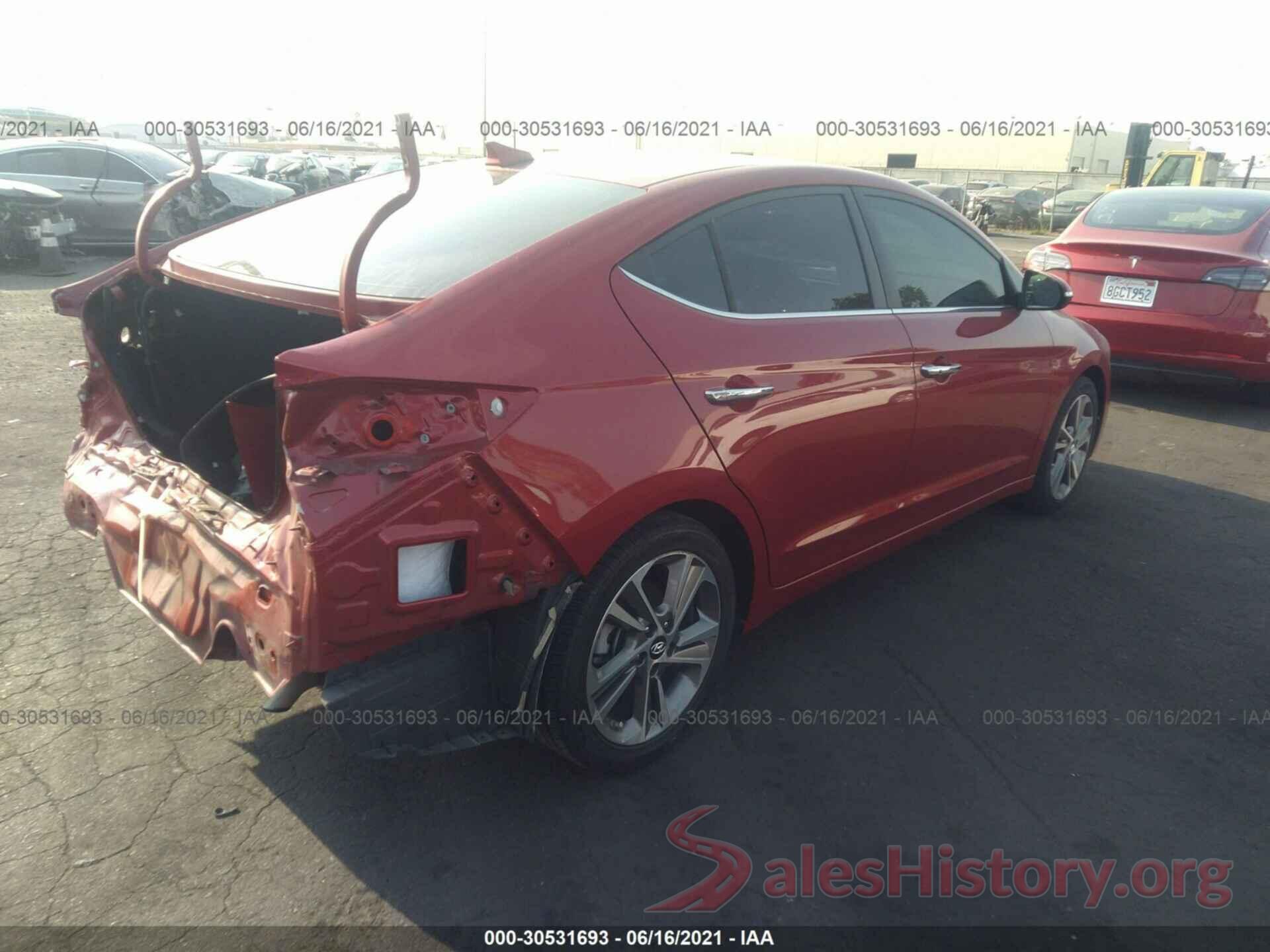 5NPD84LF3HH073167 2017 HYUNDAI ELANTRA