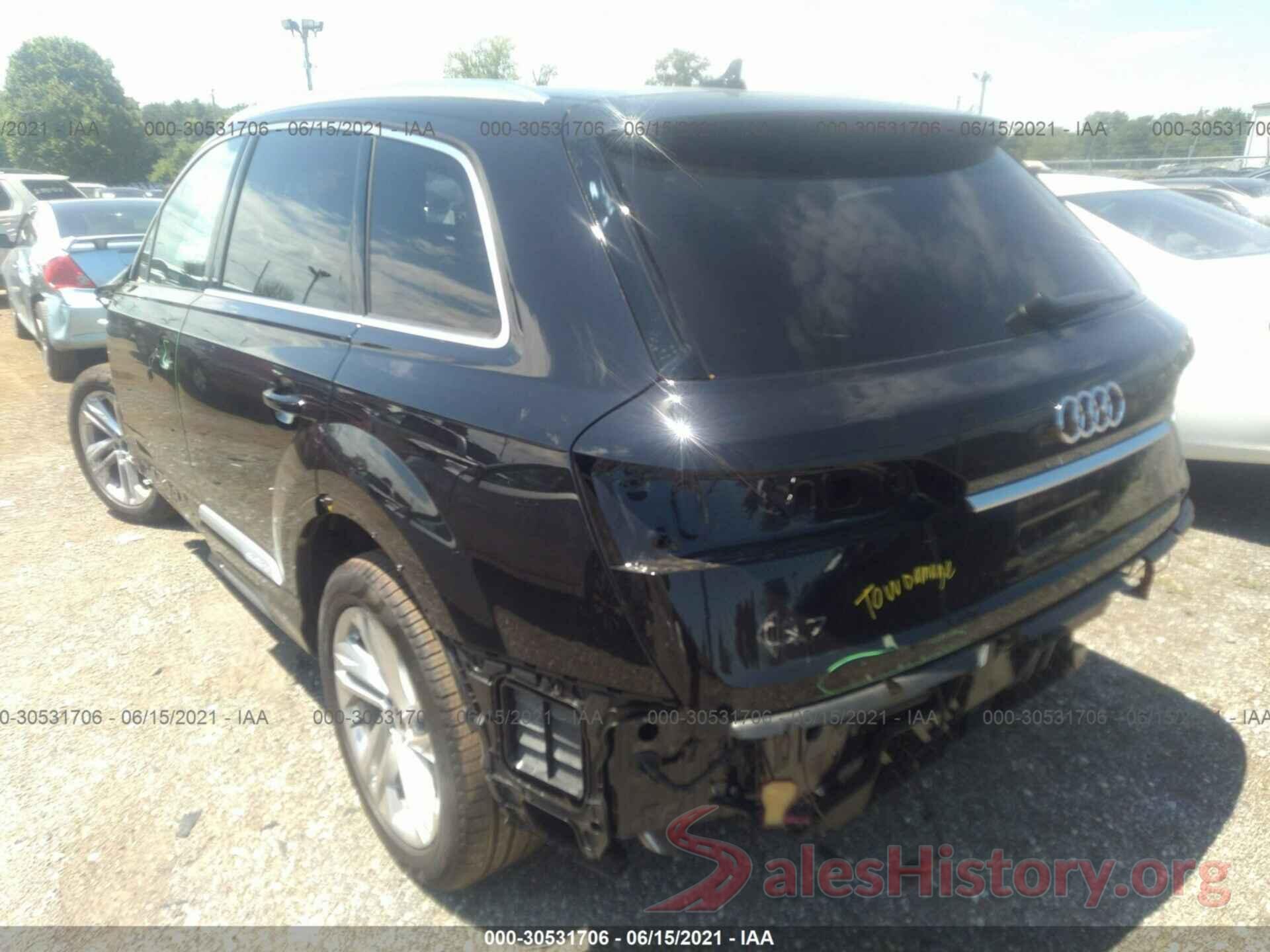 WA1AJAF7XMD031003 2021 AUDI Q7