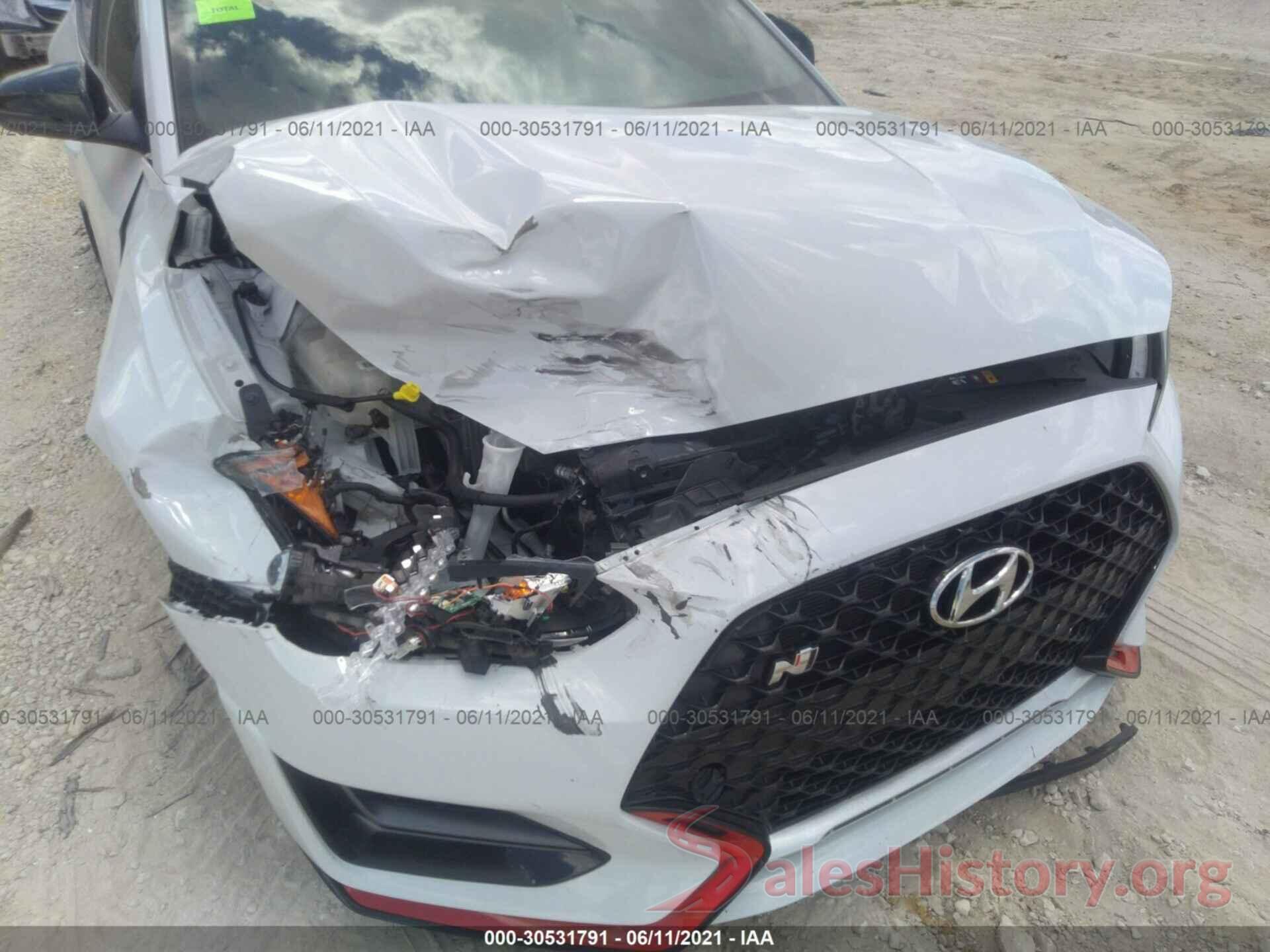 KMHT36AH6KU002841 2019 HYUNDAI VELOSTER