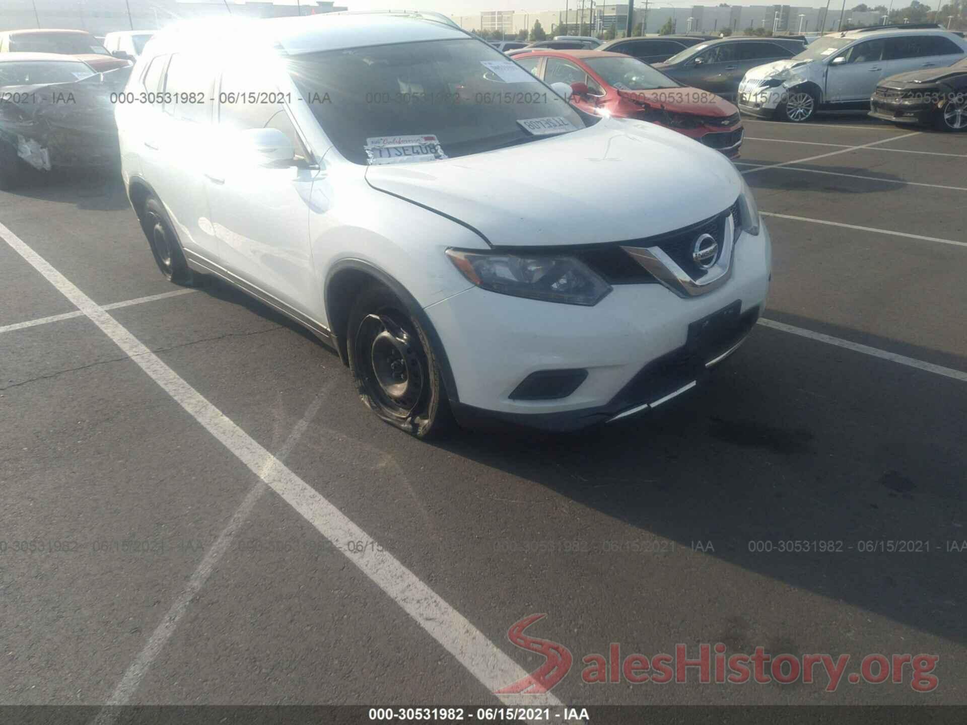 5N1AT2MN2GC850374 2016 NISSAN ROGUE