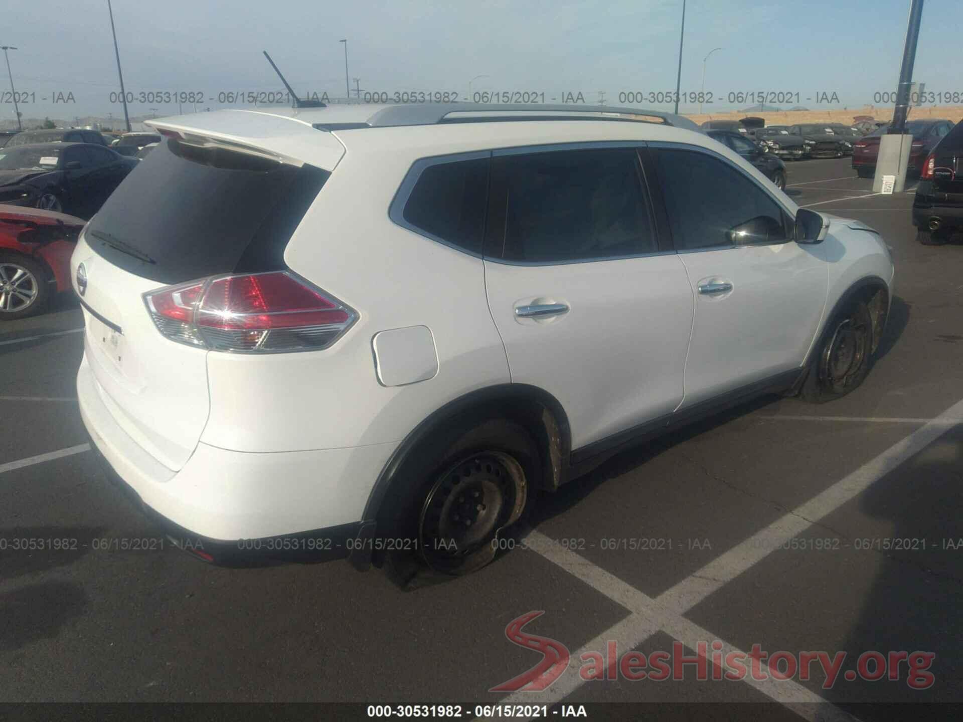 5N1AT2MN2GC850374 2016 NISSAN ROGUE