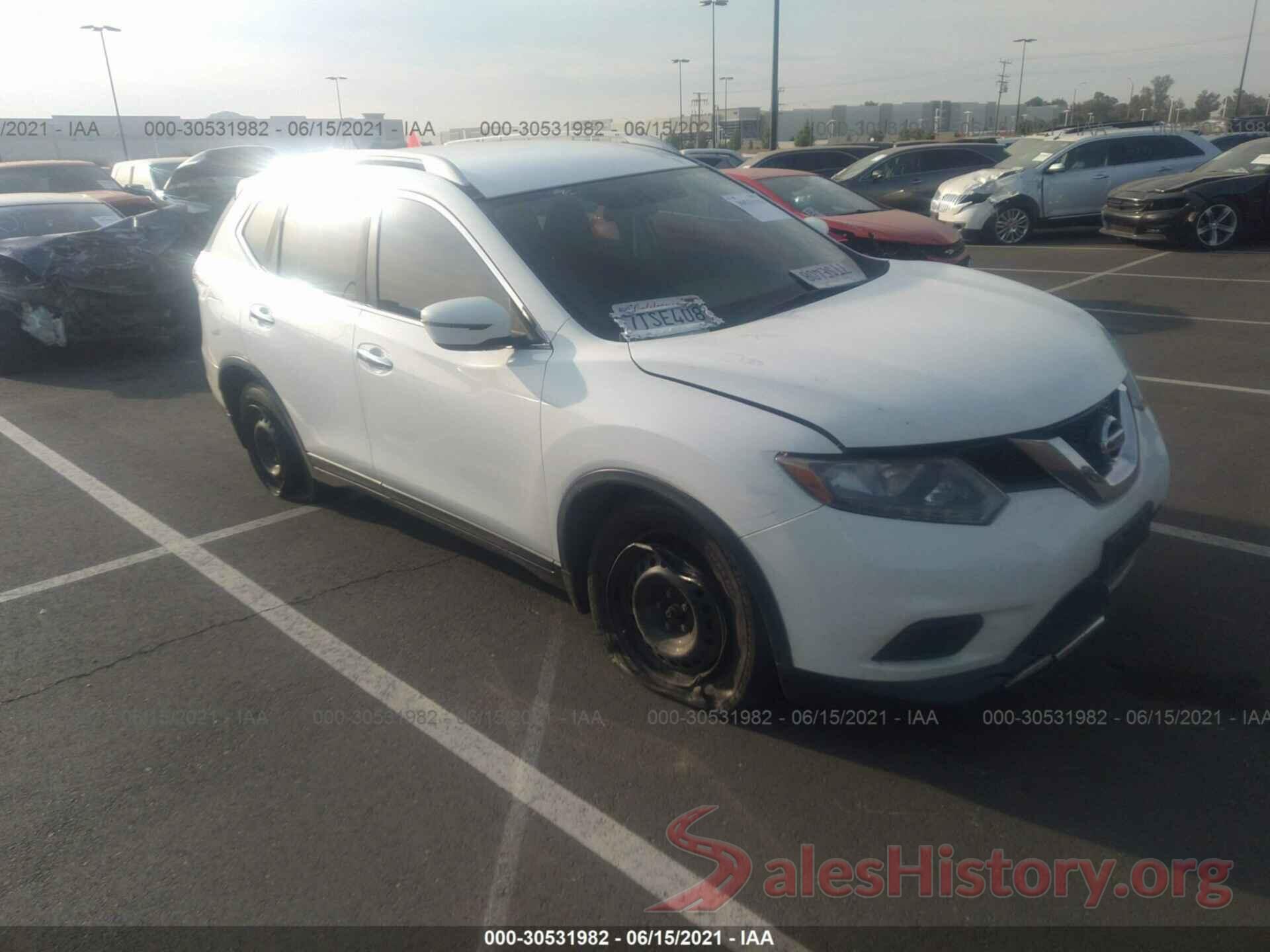 5N1AT2MN2GC850374 2016 NISSAN ROGUE