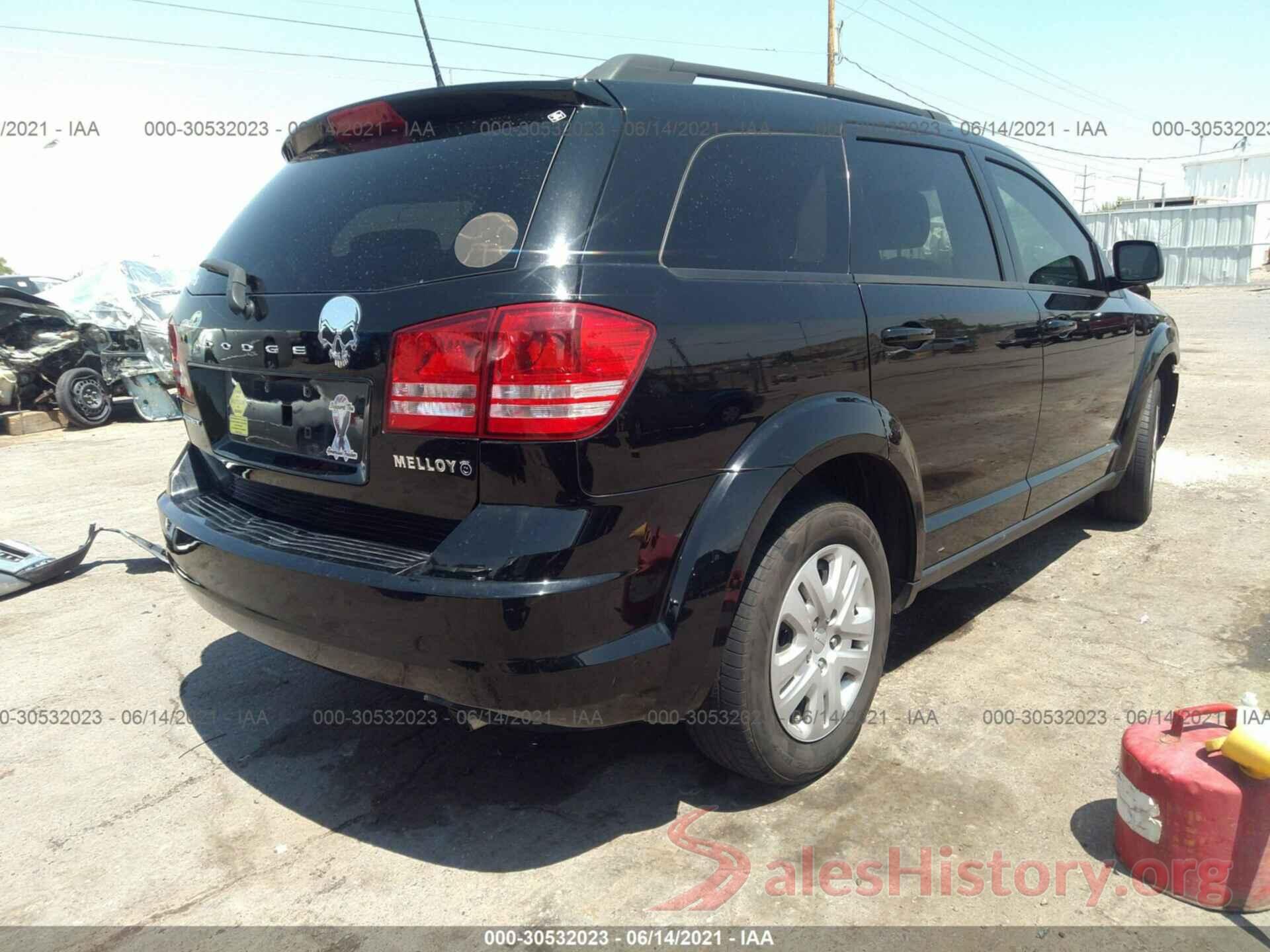 3C4PDCAB4JT535485 2018 DODGE JOURNEY