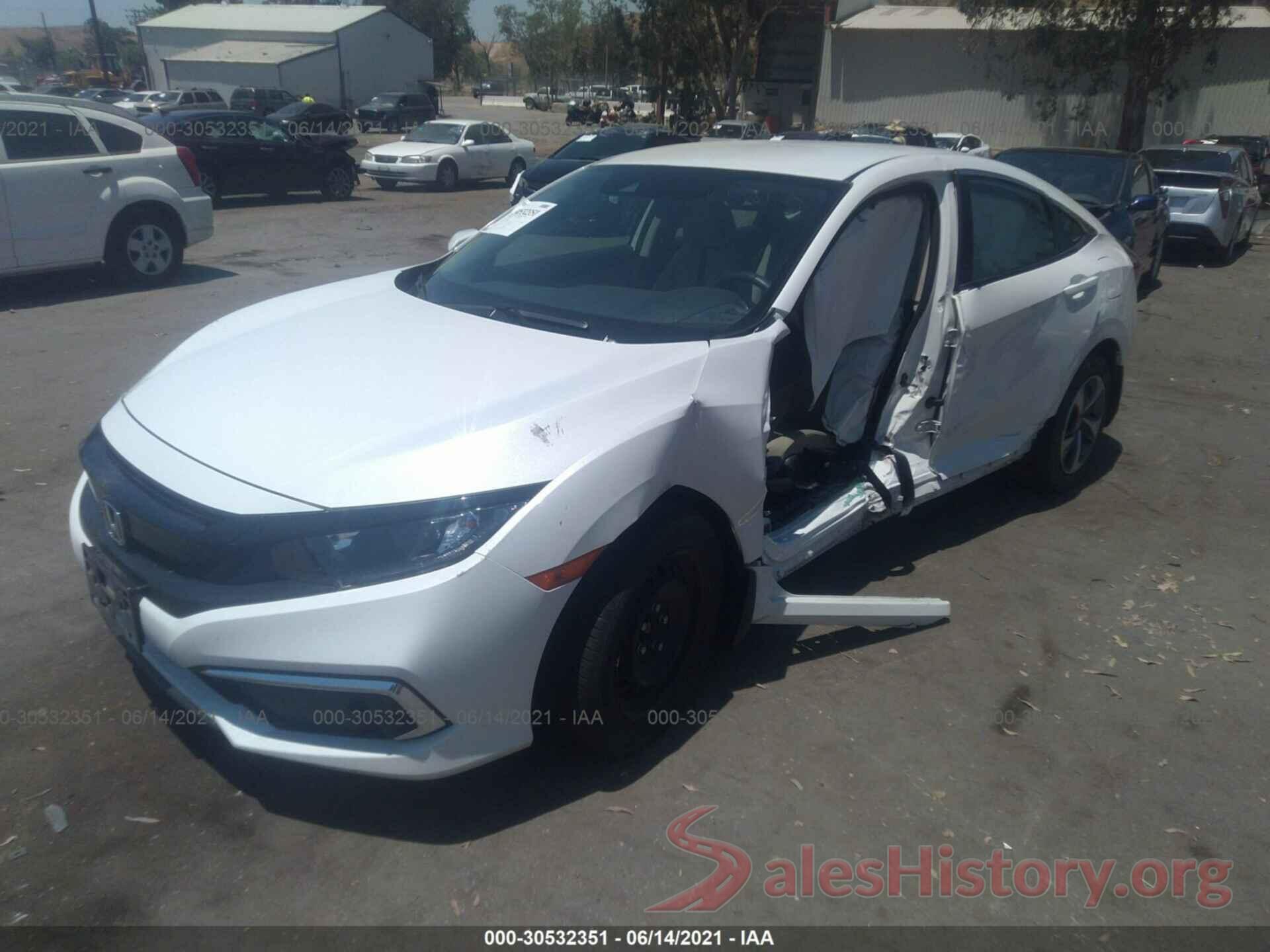 2HGFC2F65KH533020 2019 HONDA CIVIC SEDAN