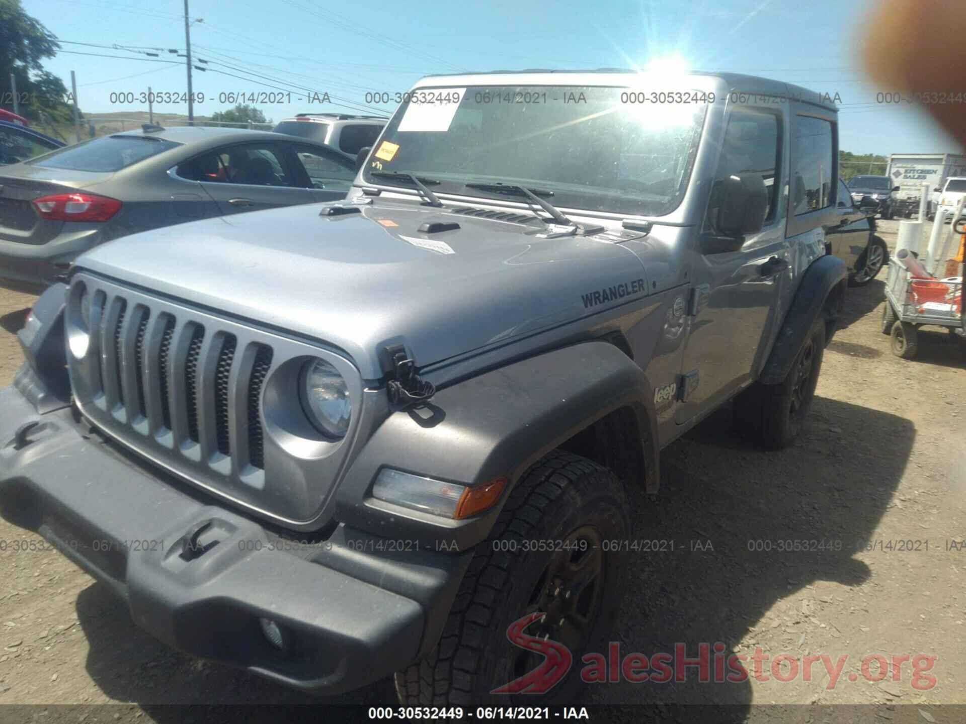 1C4GJXAN8JW224775 2018 JEEP WRANGLER