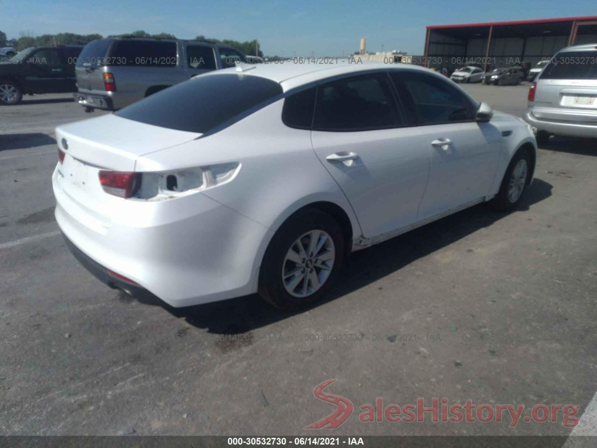 KNAGT4L3XG5103584 2016 KIA OPTIMA